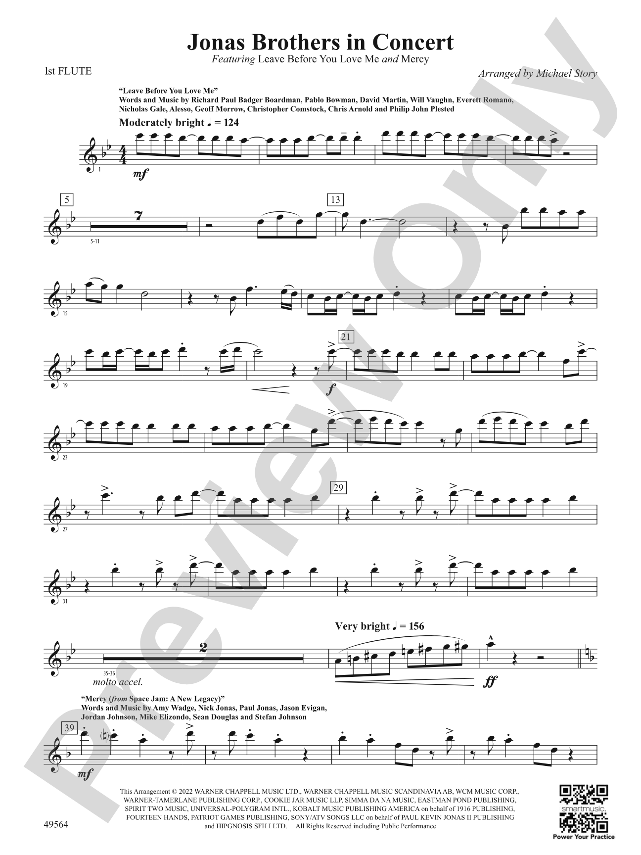 Jonas Brothers in Concert: Flute