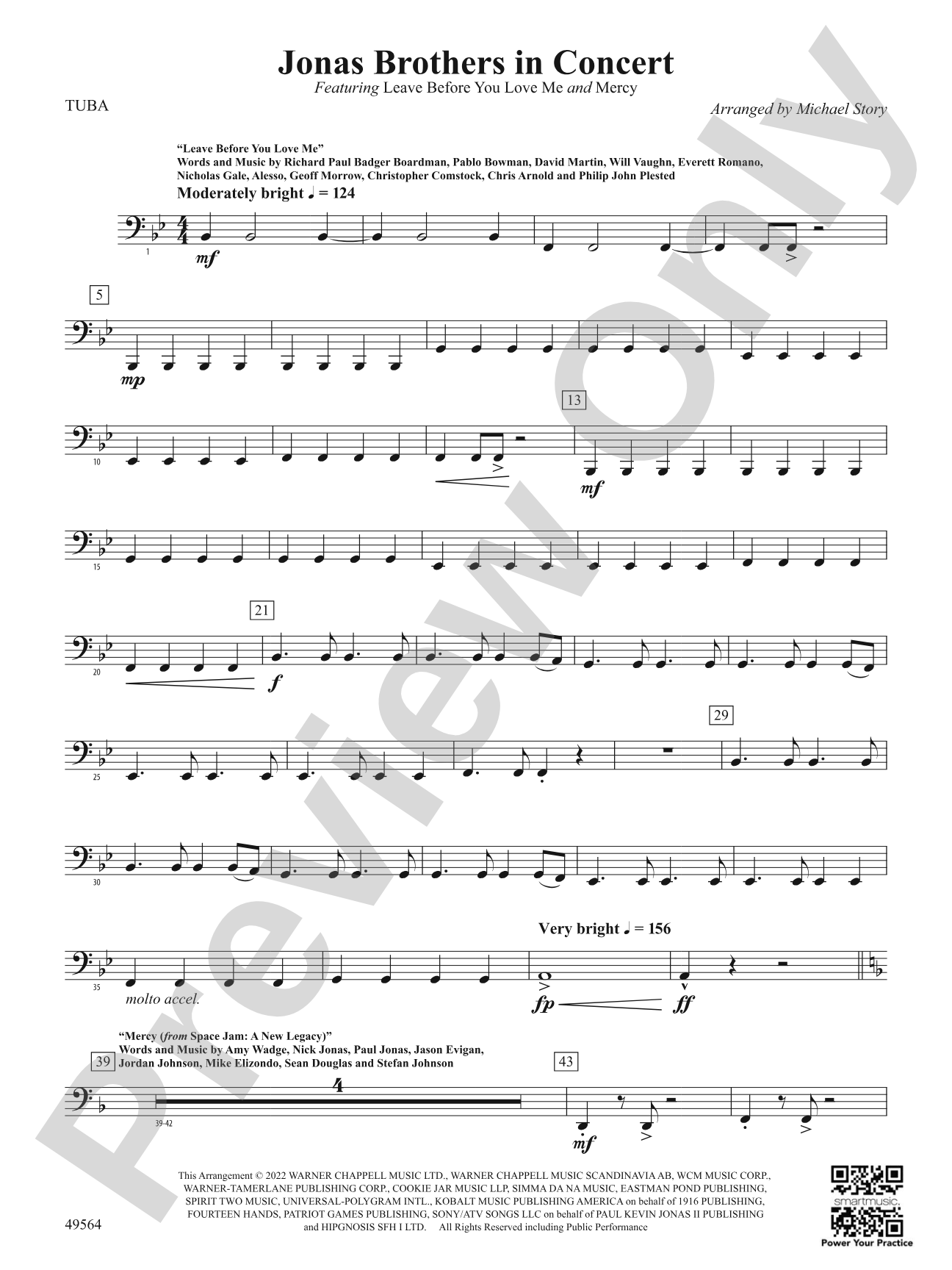 Jonas Brothers in Concert: Tuba