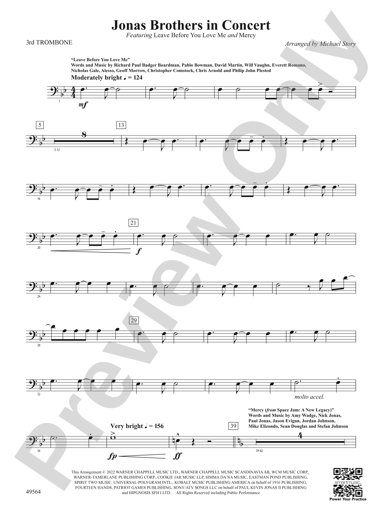 Jonas Brothers in Concert: 3rd Trombone