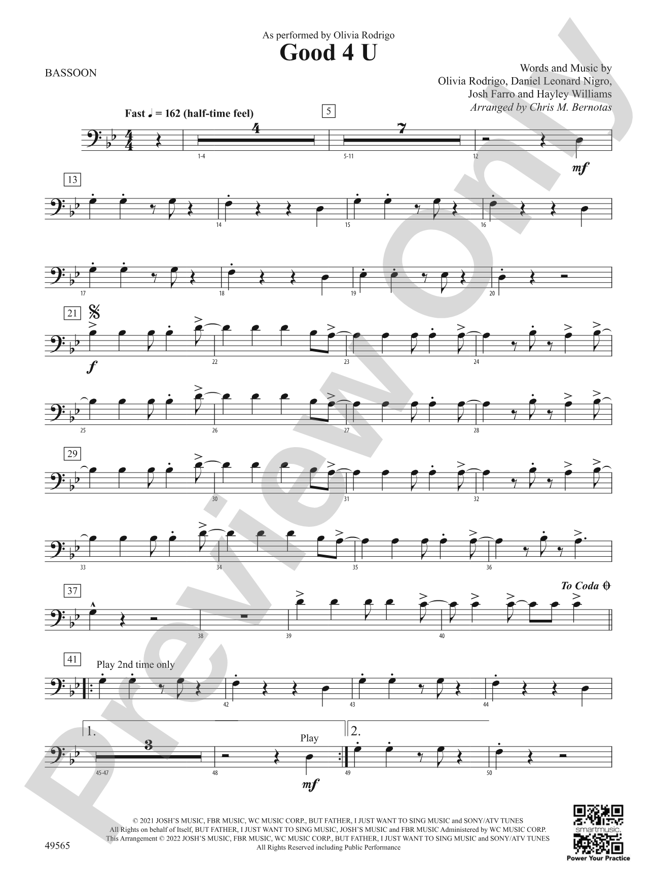 Good 4 U: Bassoon