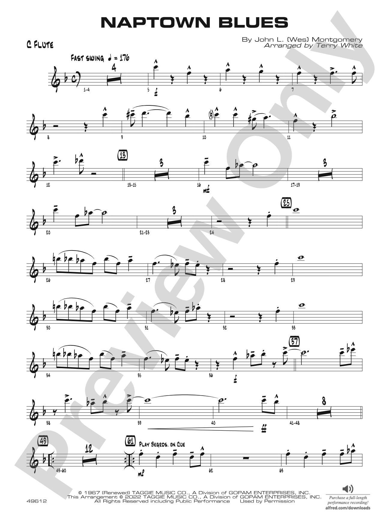 Naptown Blues: Flute