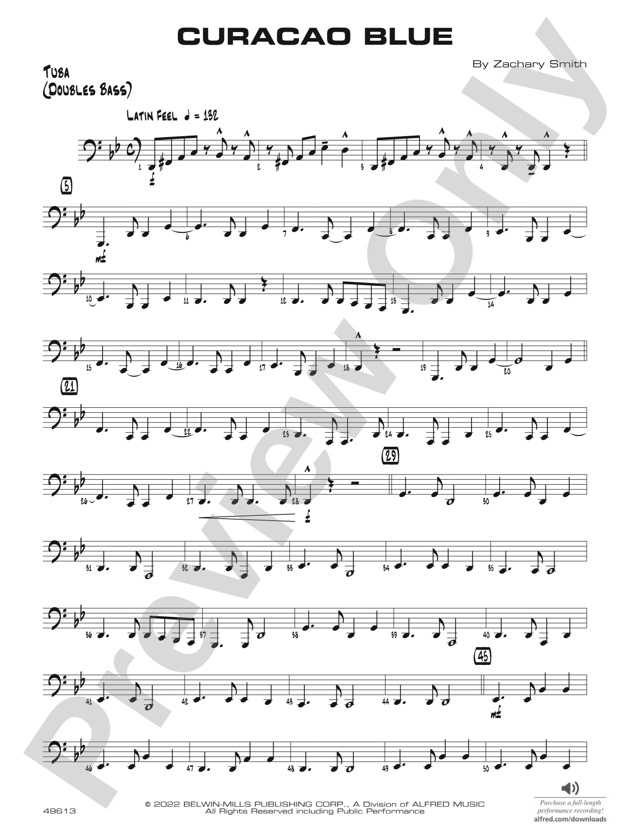Curacao Blue: Tuba