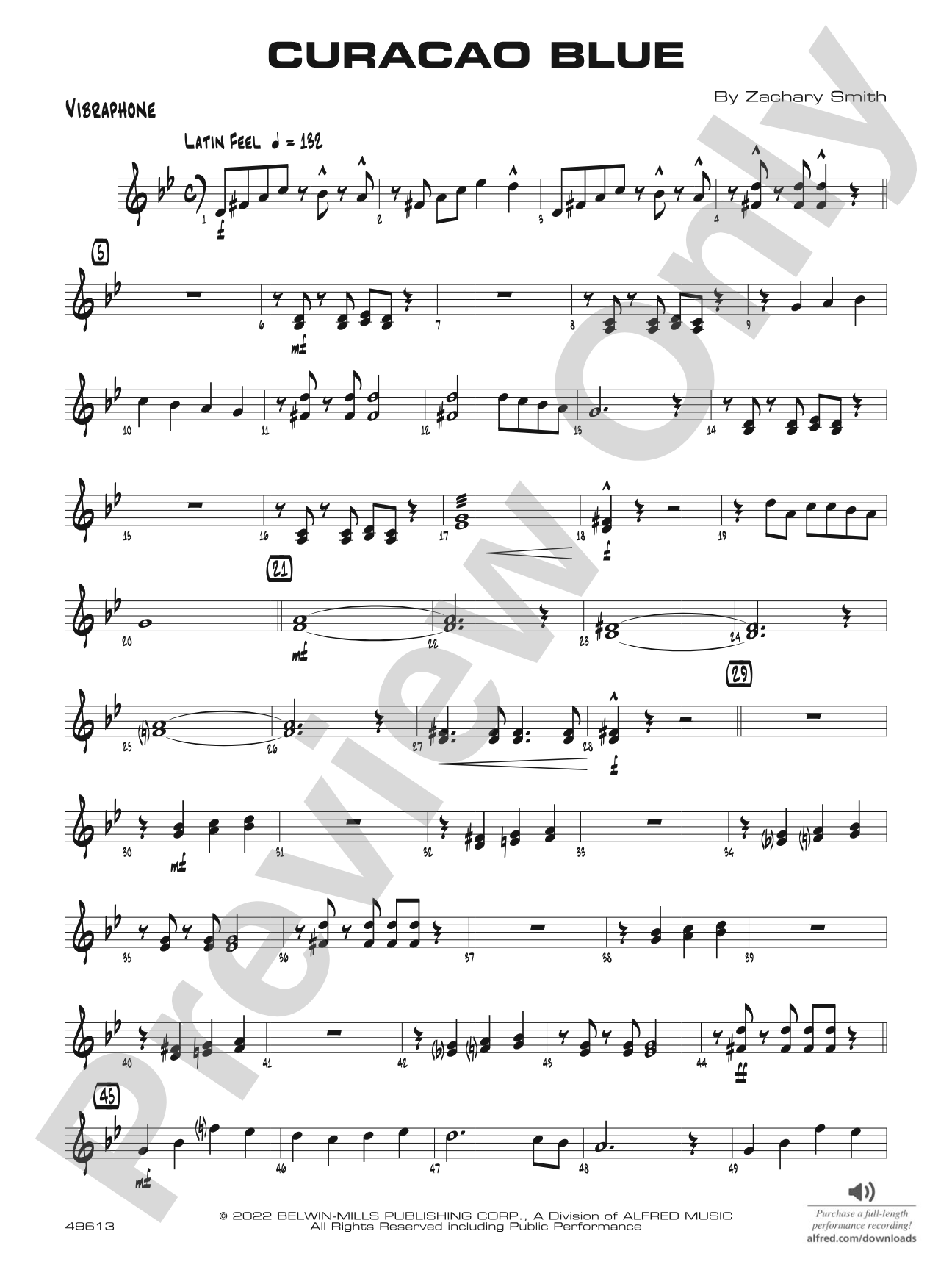 Curacao Blue: Vibraphone