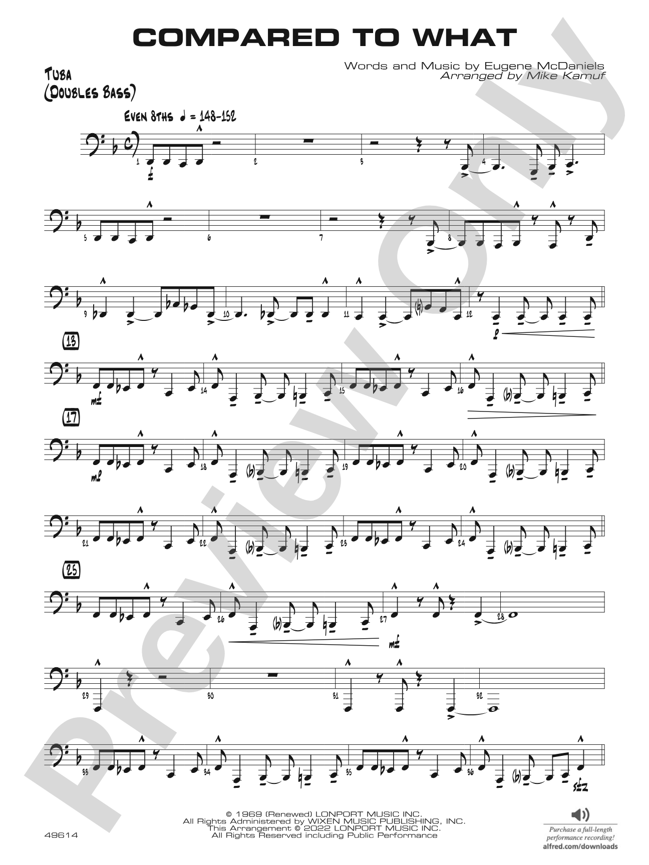 Compared to What: Tuba