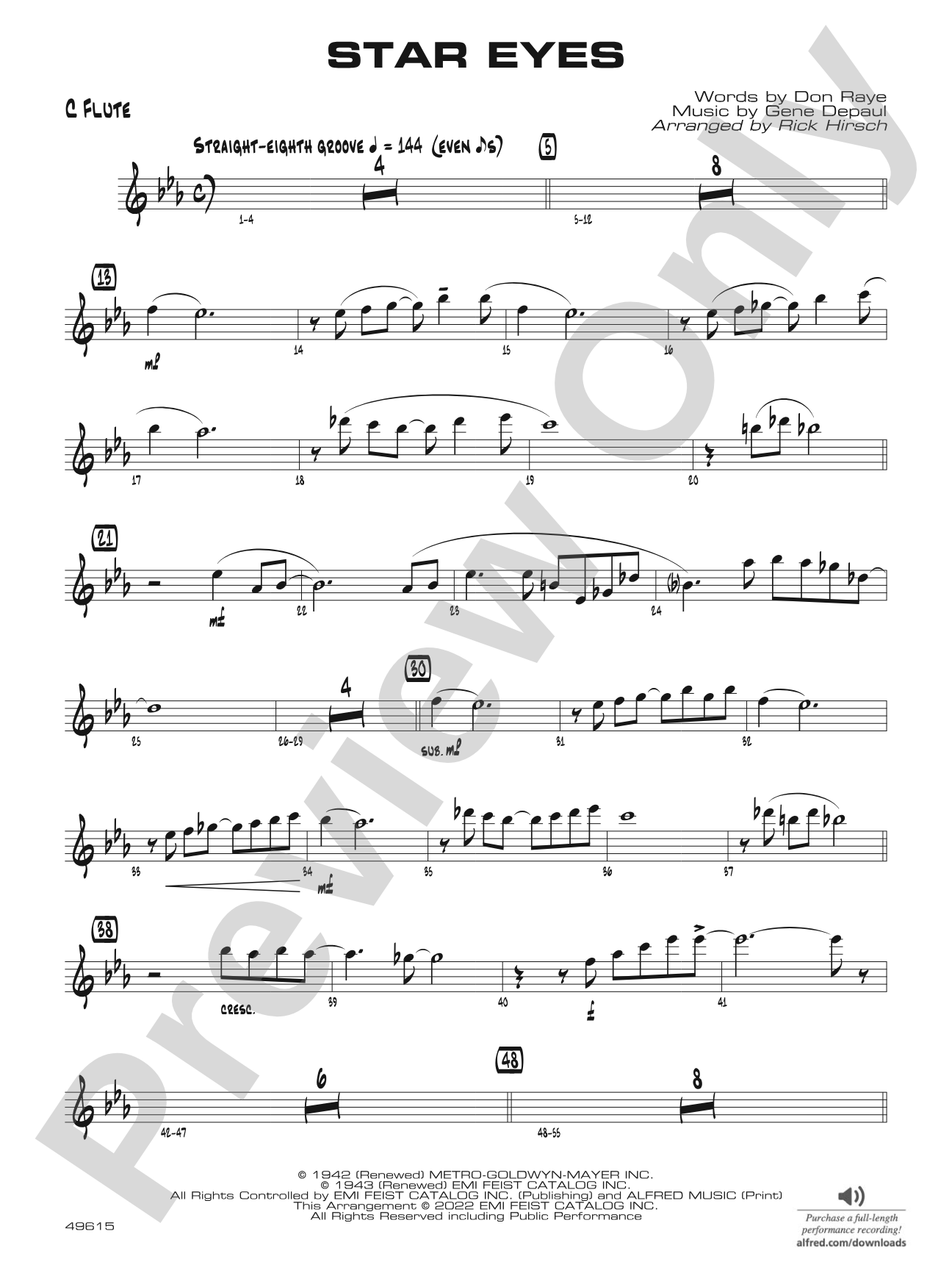 Star Eyes: Flute