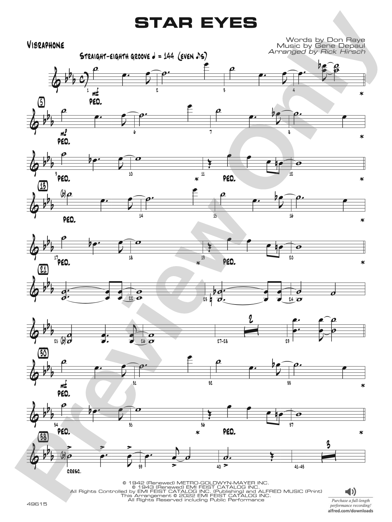 Star Eyes: Vibraphone