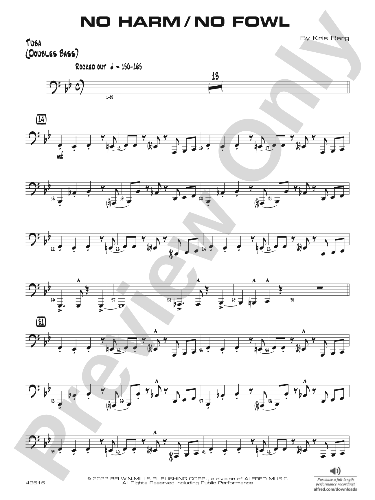 No Harm / No Fowl: Tuba