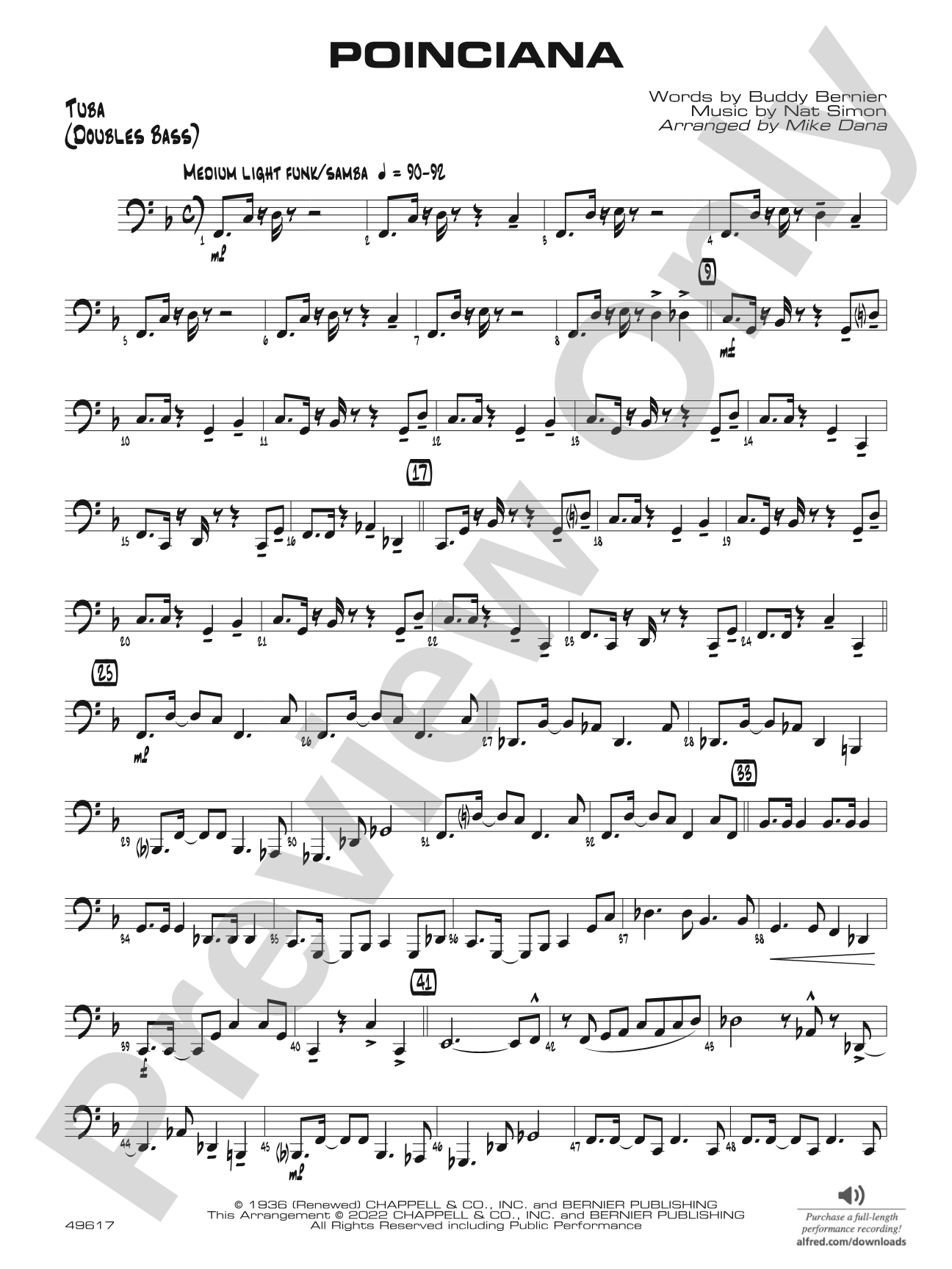 Poinciana: Tuba