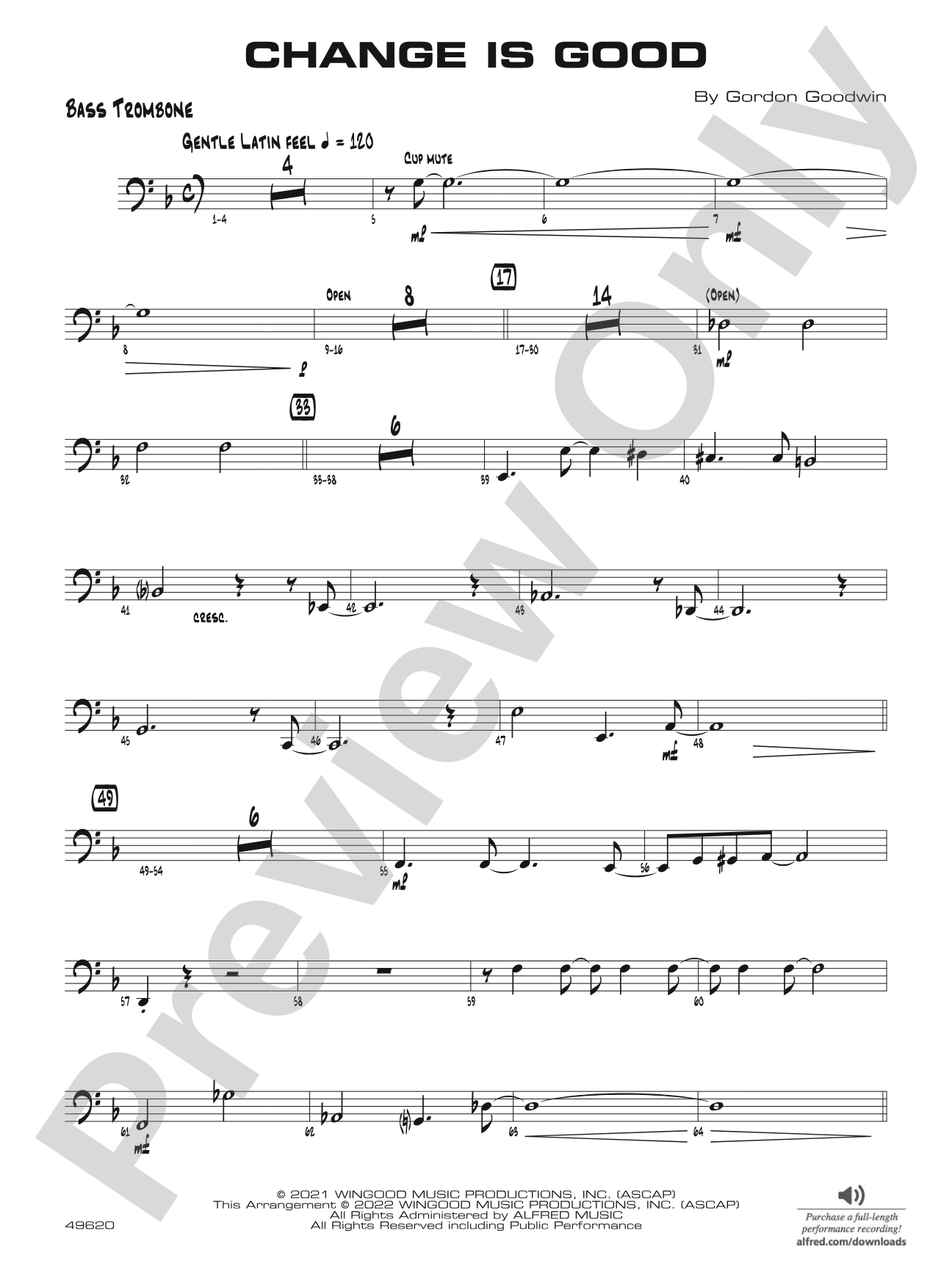 Change Is Good: Bass Trombone