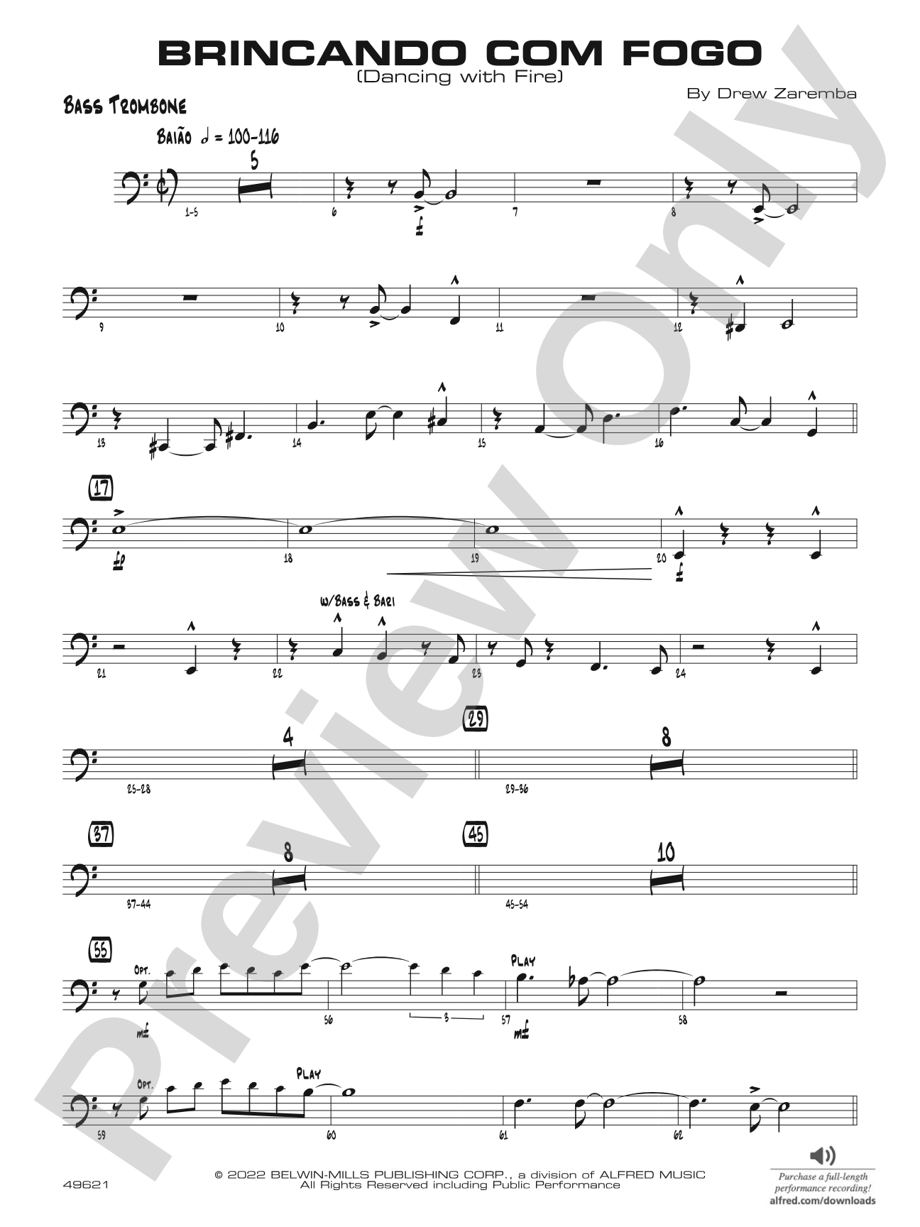 Brincando com Fogo: Bass Trombone