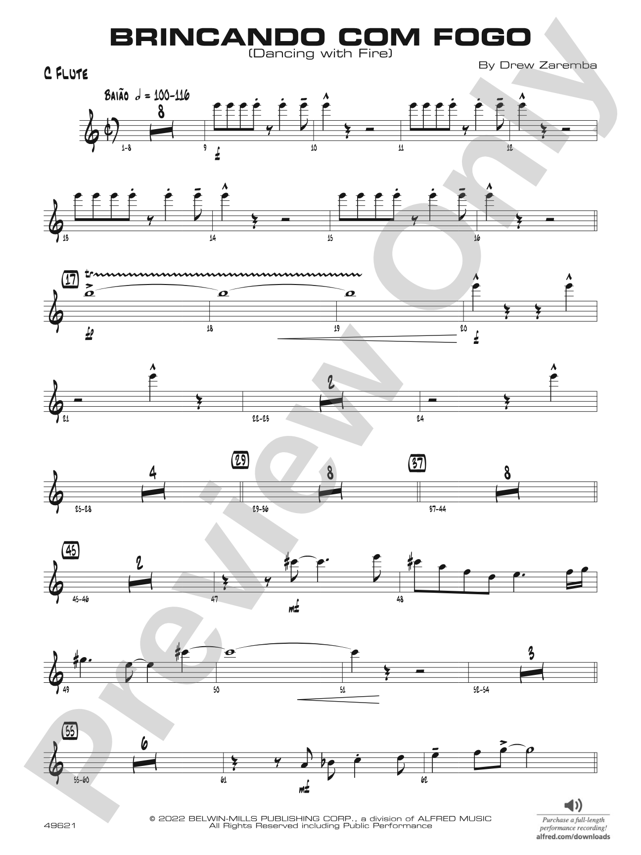 Brincando com Fogo: Flute