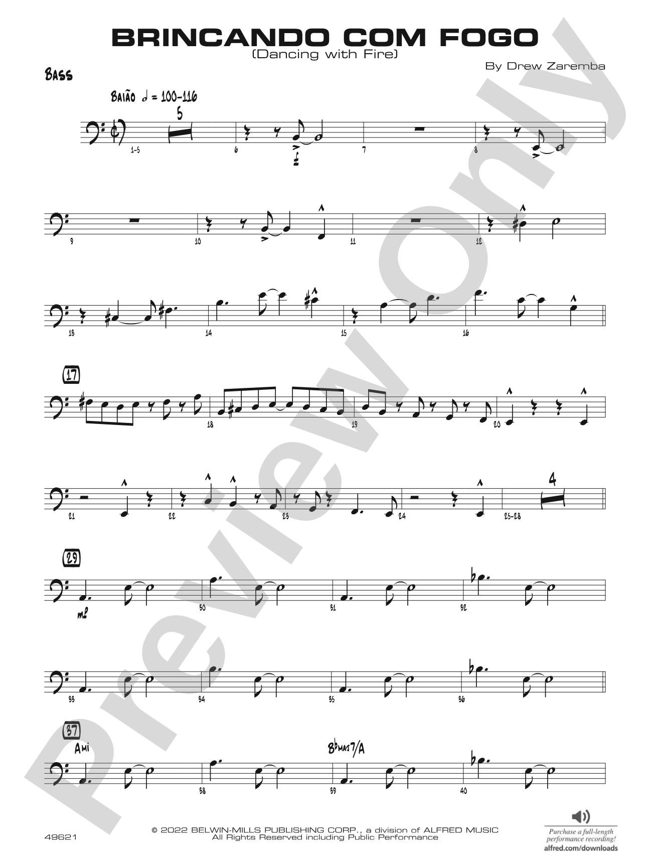 Brincando com Fogo: String Bass