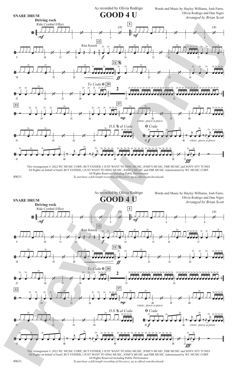 Good 4 U: Snare Drum