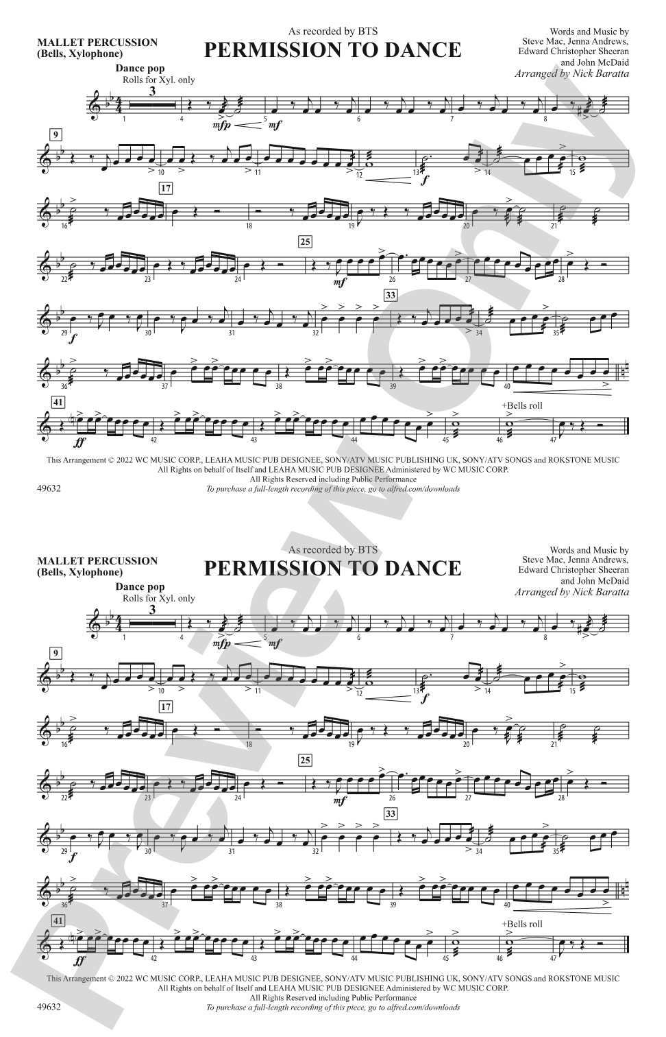 Permission to Dance: Mallets