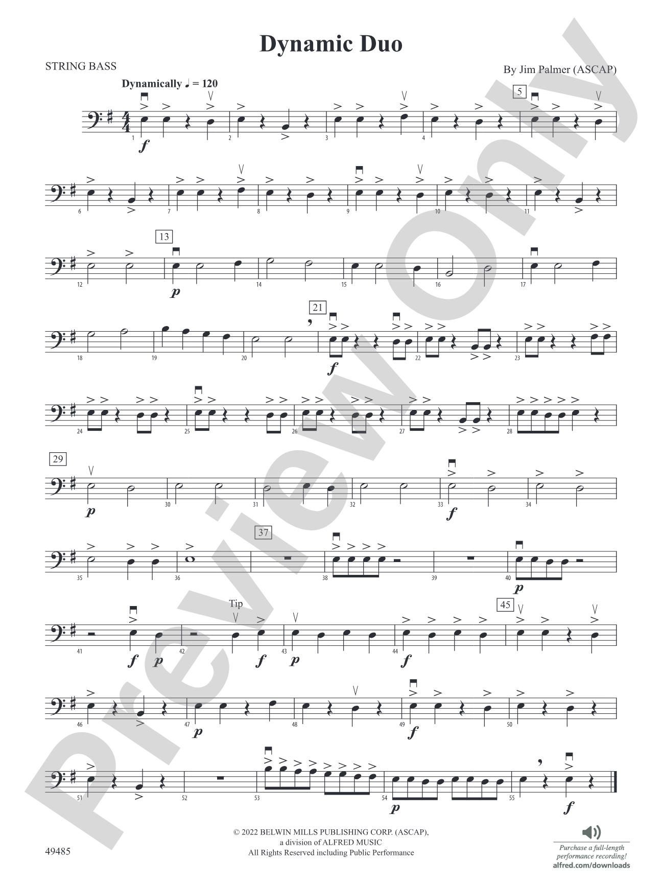 Dynamic Duo: String Bass
