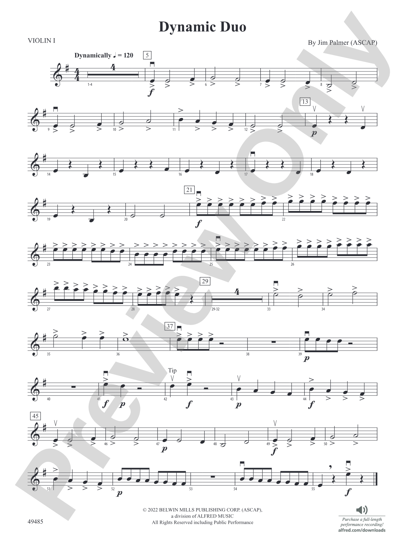 Dynamic Duo: 1st Violin
