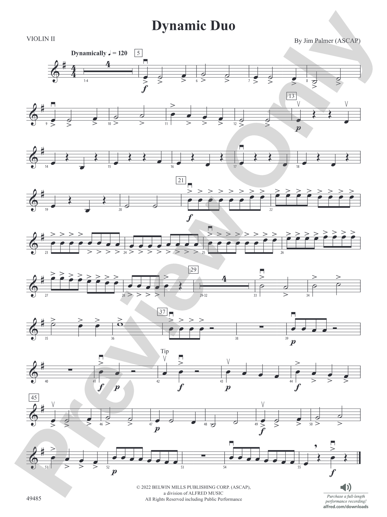Dynamic Duo: 2nd Violin