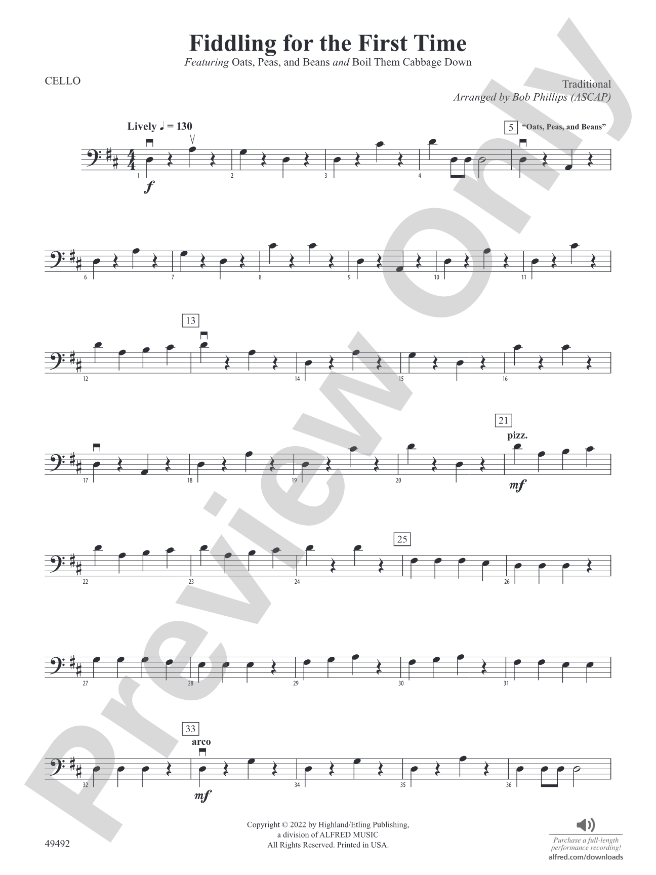Fiddling for the First Time: Cello