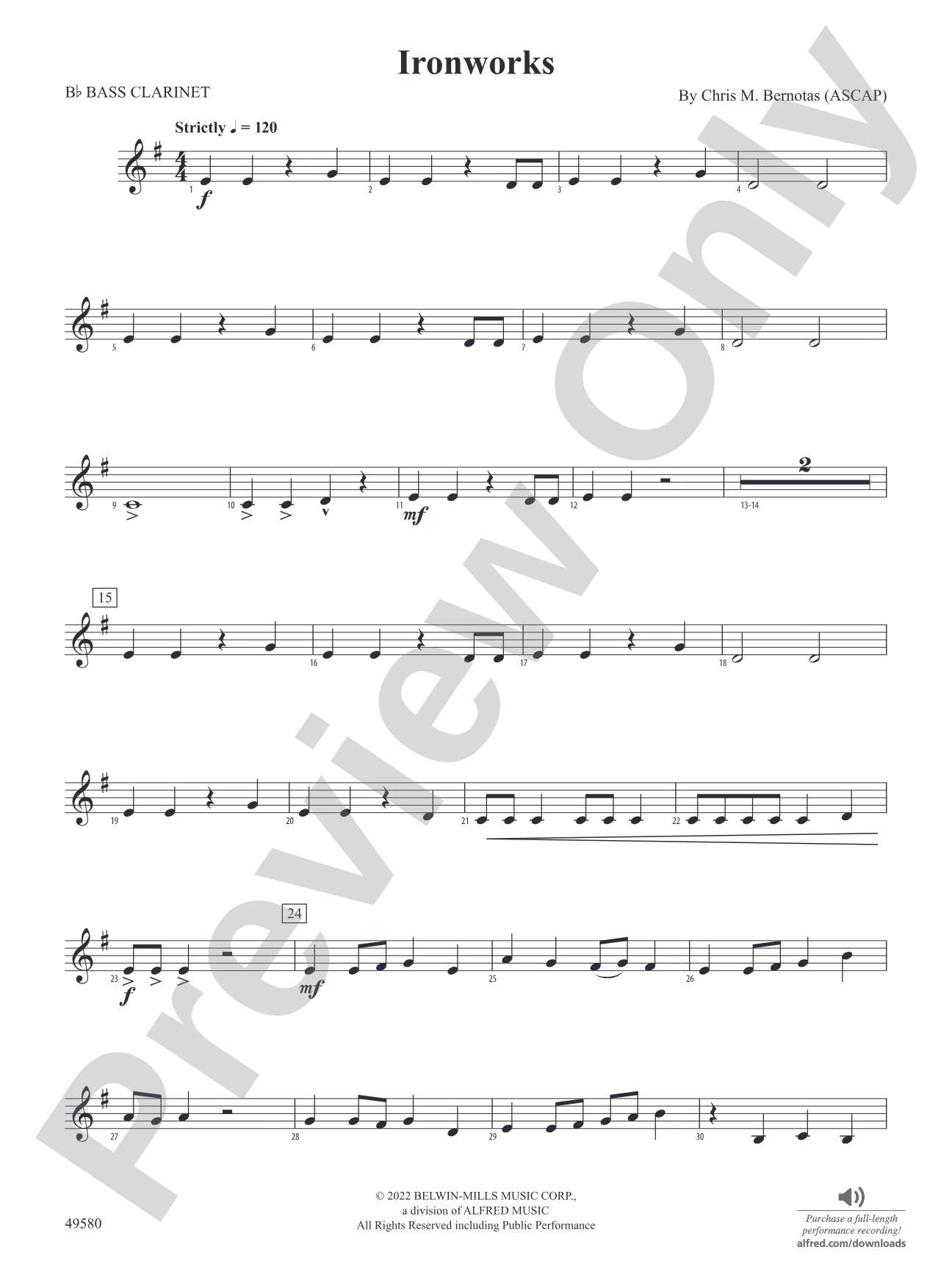 Ironworks: B-flat Bass Clarinet