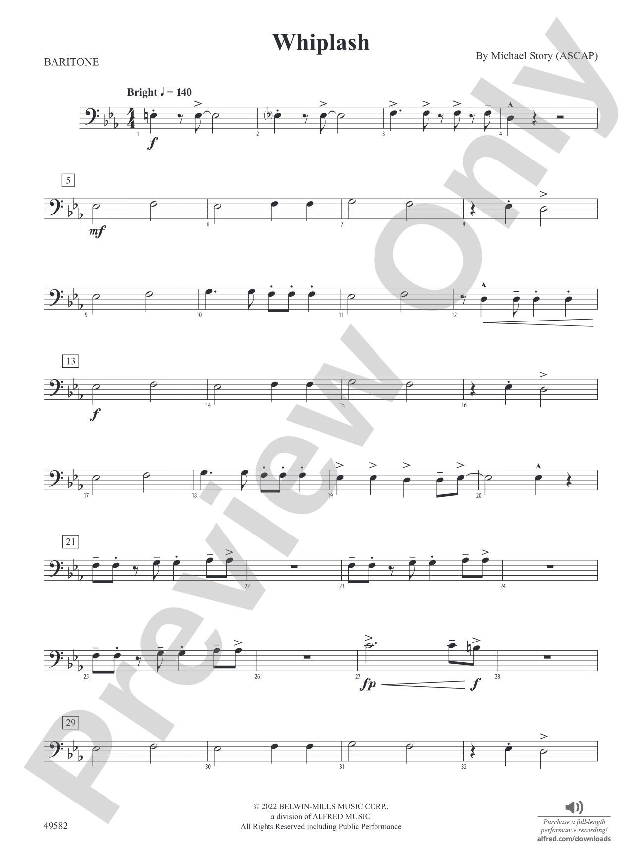 Whiplash: Baritone B.C.