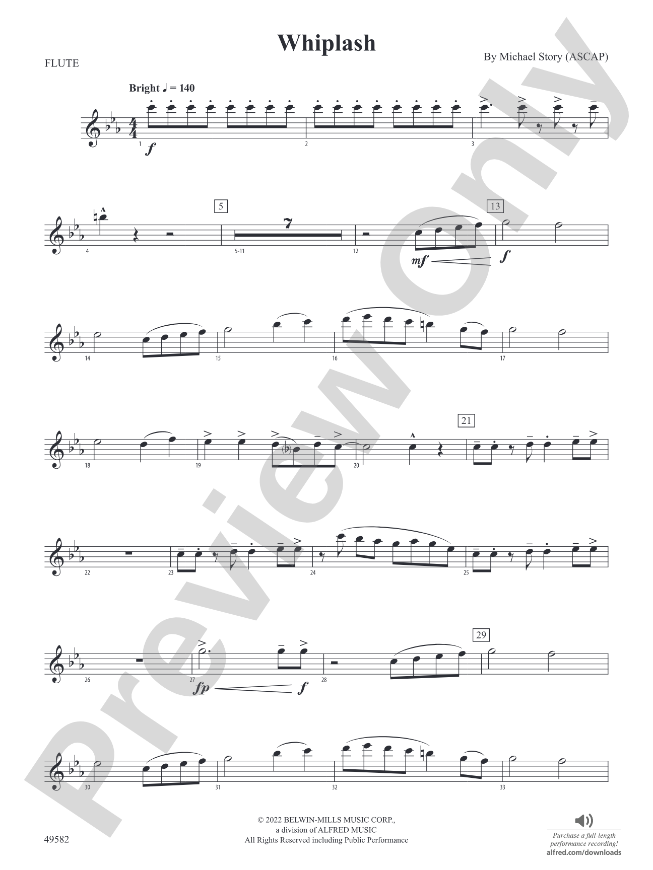 Whiplash: Flute