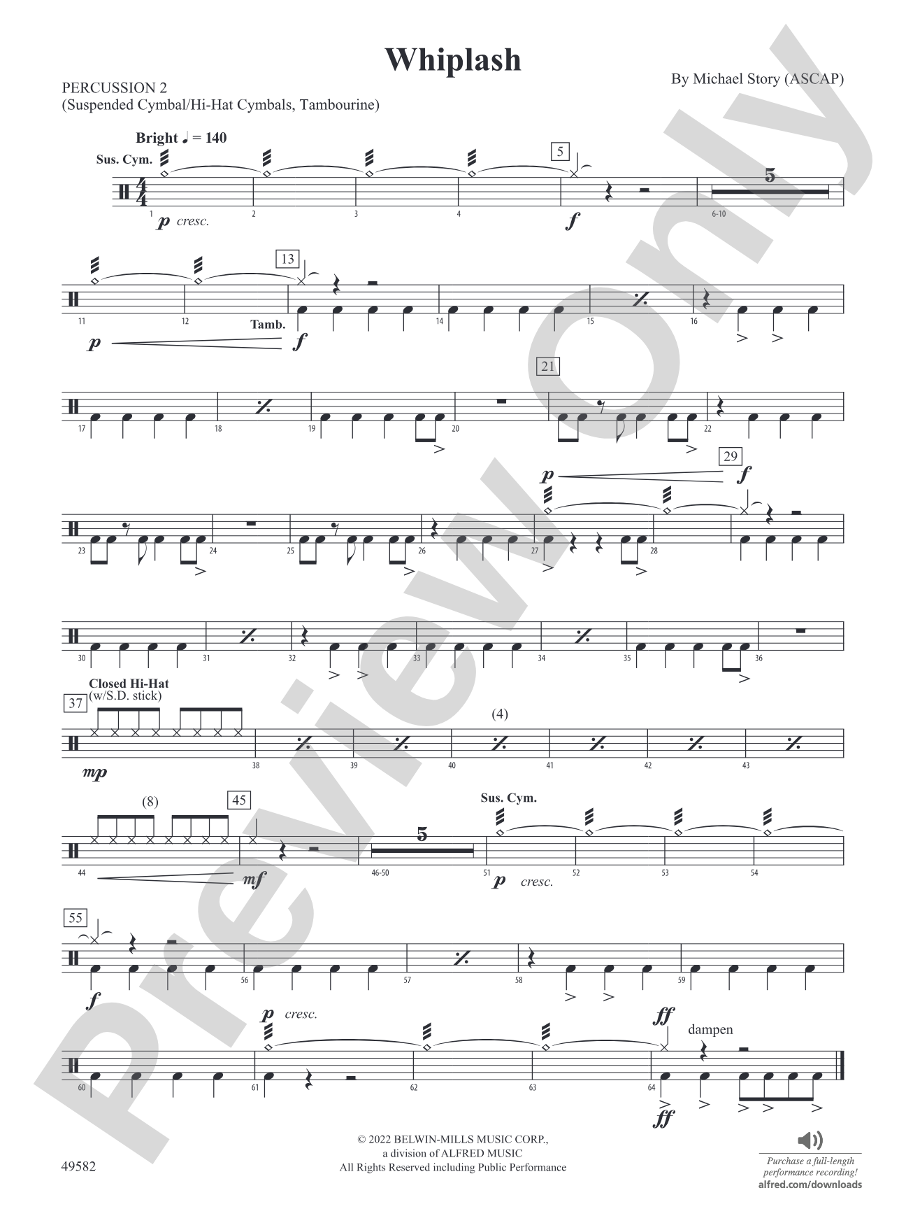 Whiplash: 2nd Percussion