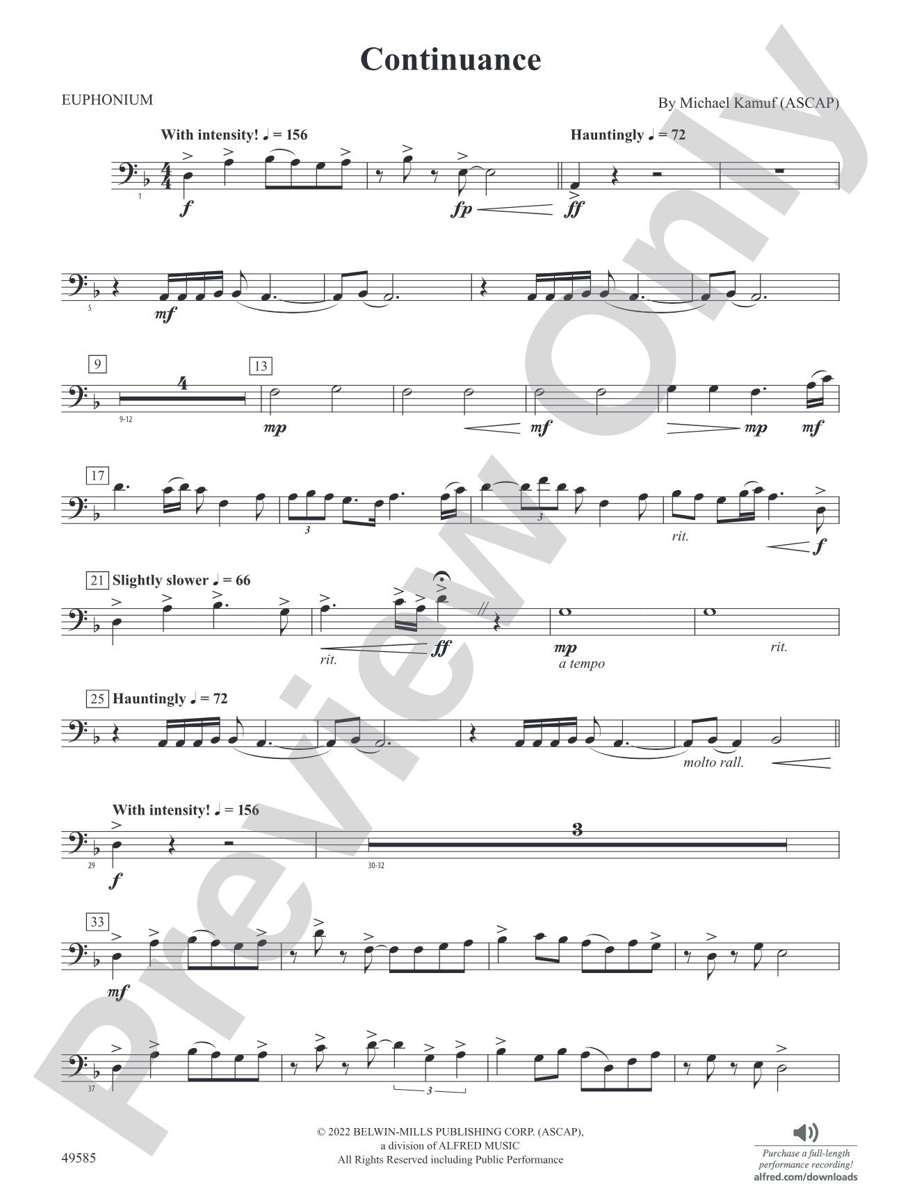 Continuance: Baritone B.C.