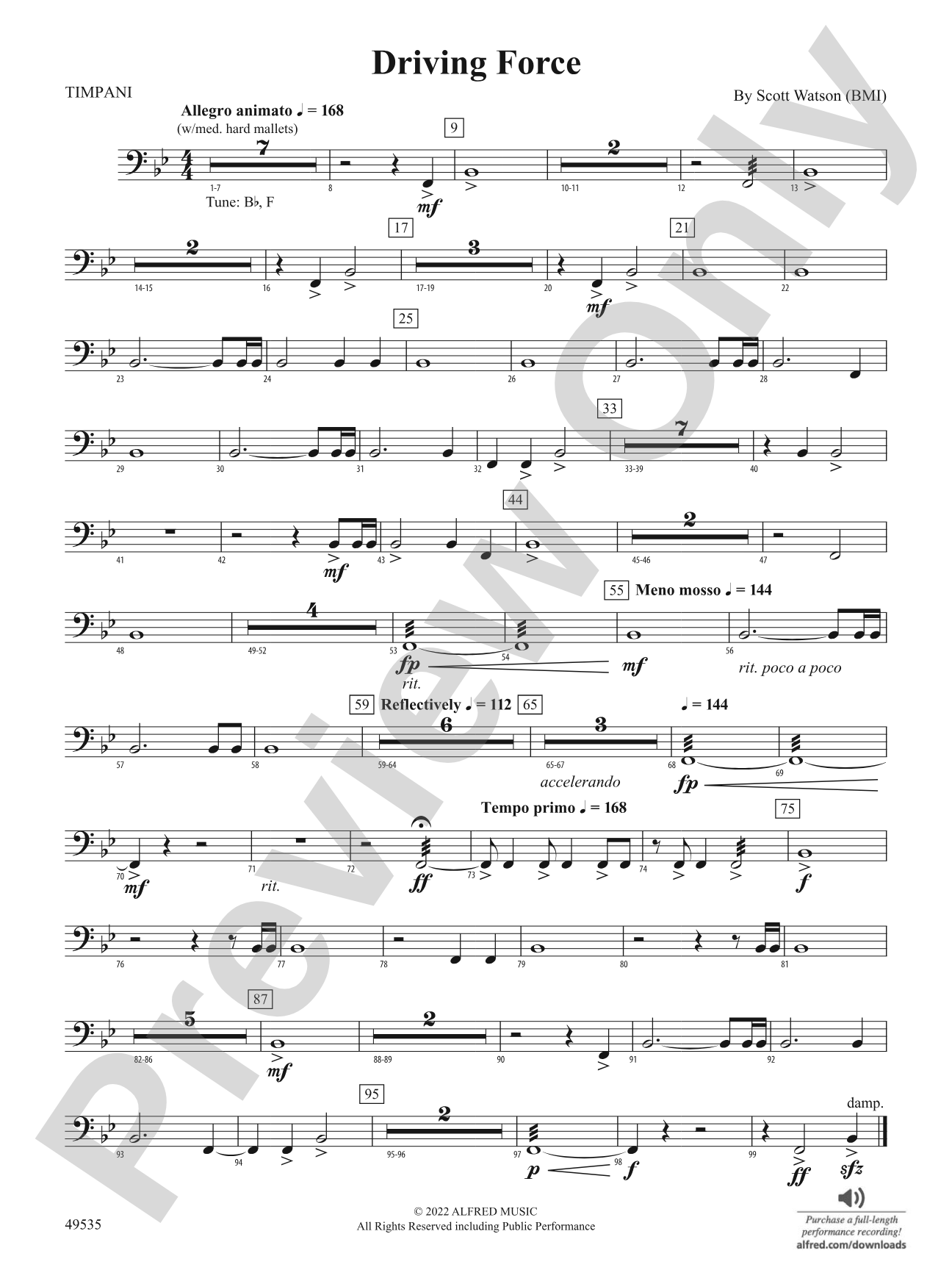 Driving Force: Timpani