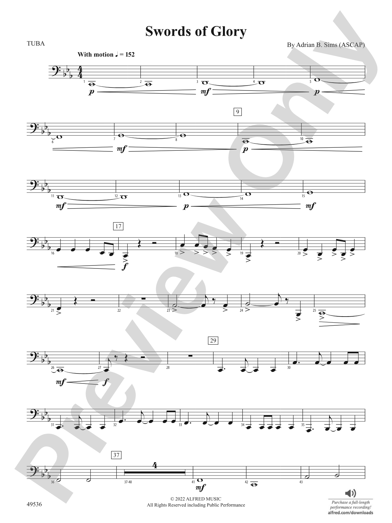 Swords of Glory: Tuba