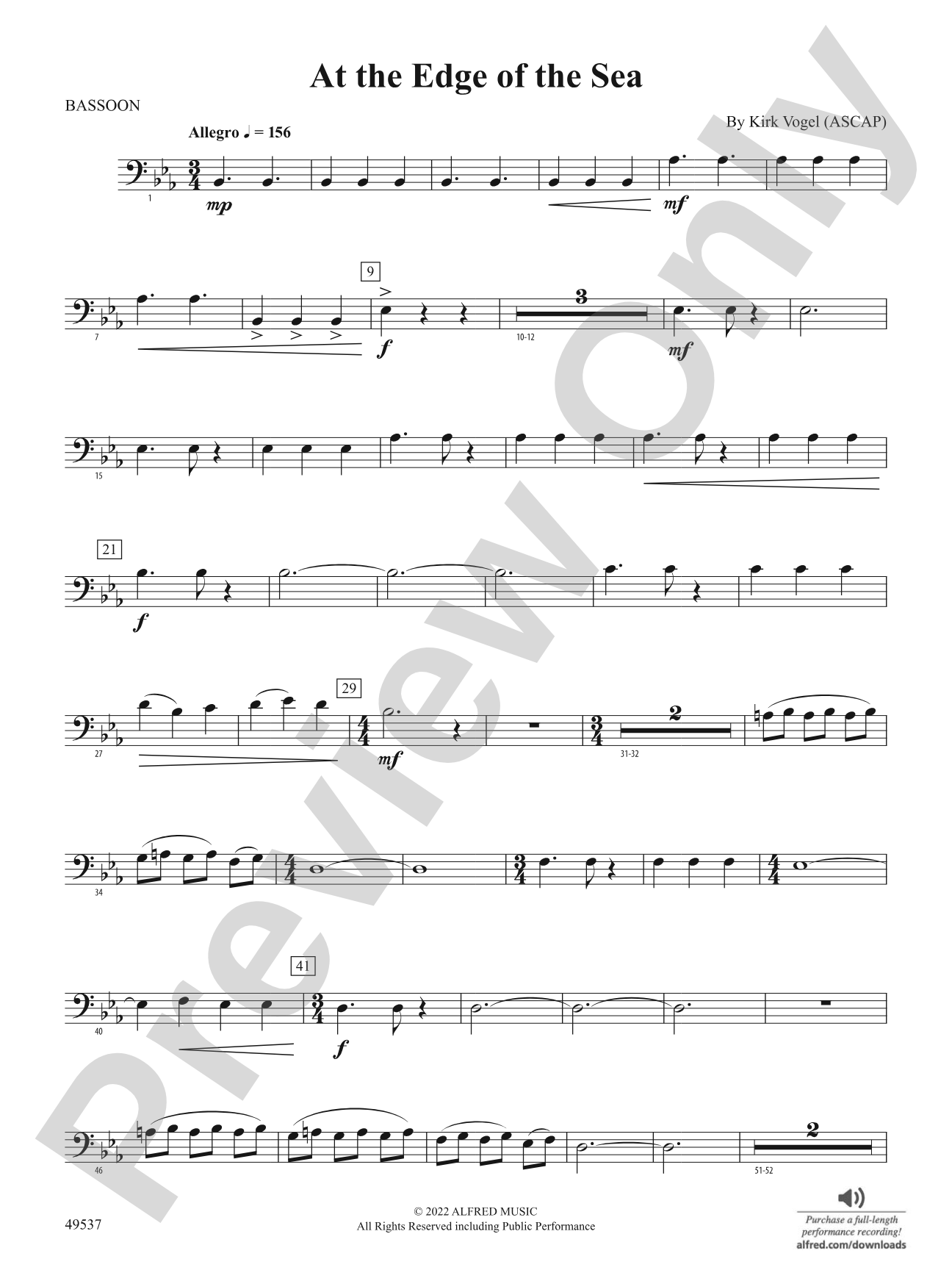 At the Edge of the Sea: Bassoon