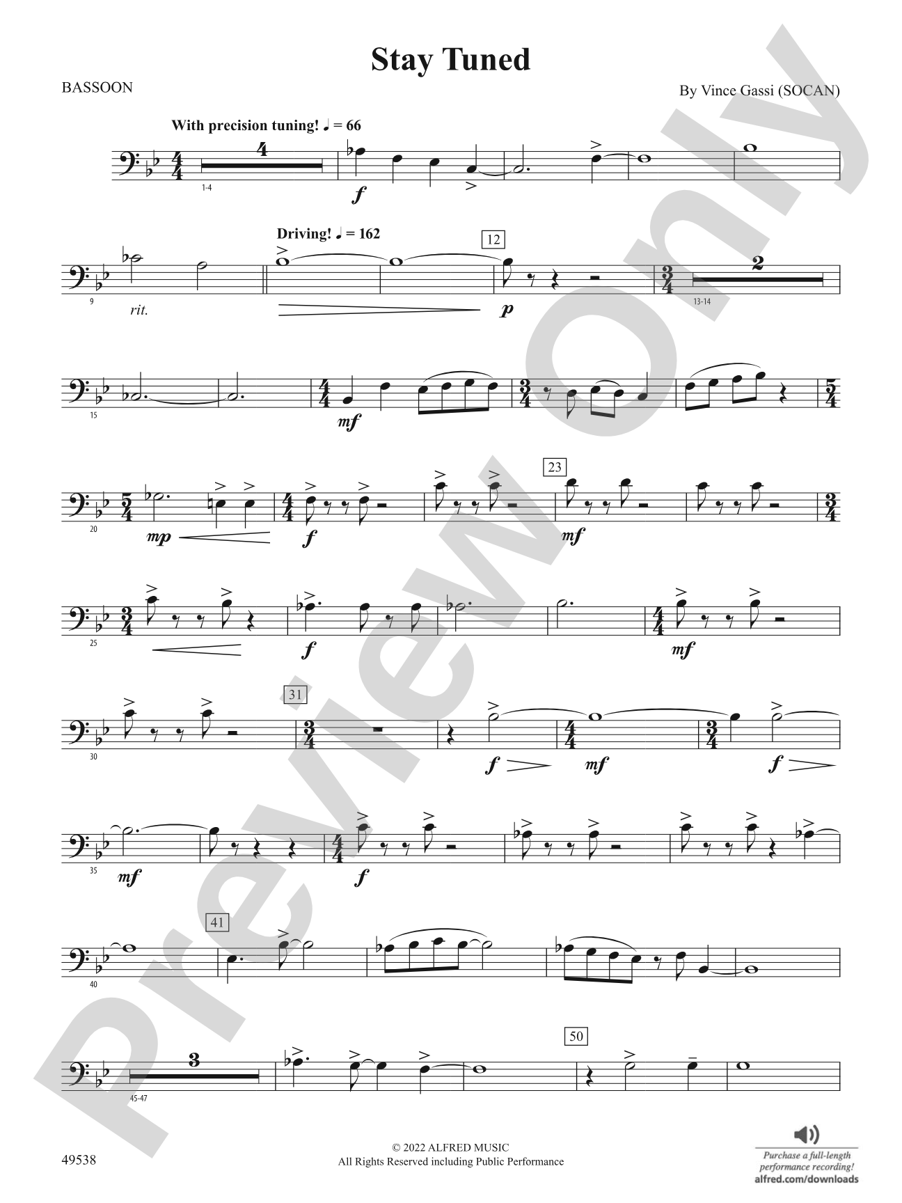Stay Tuned: Bassoon