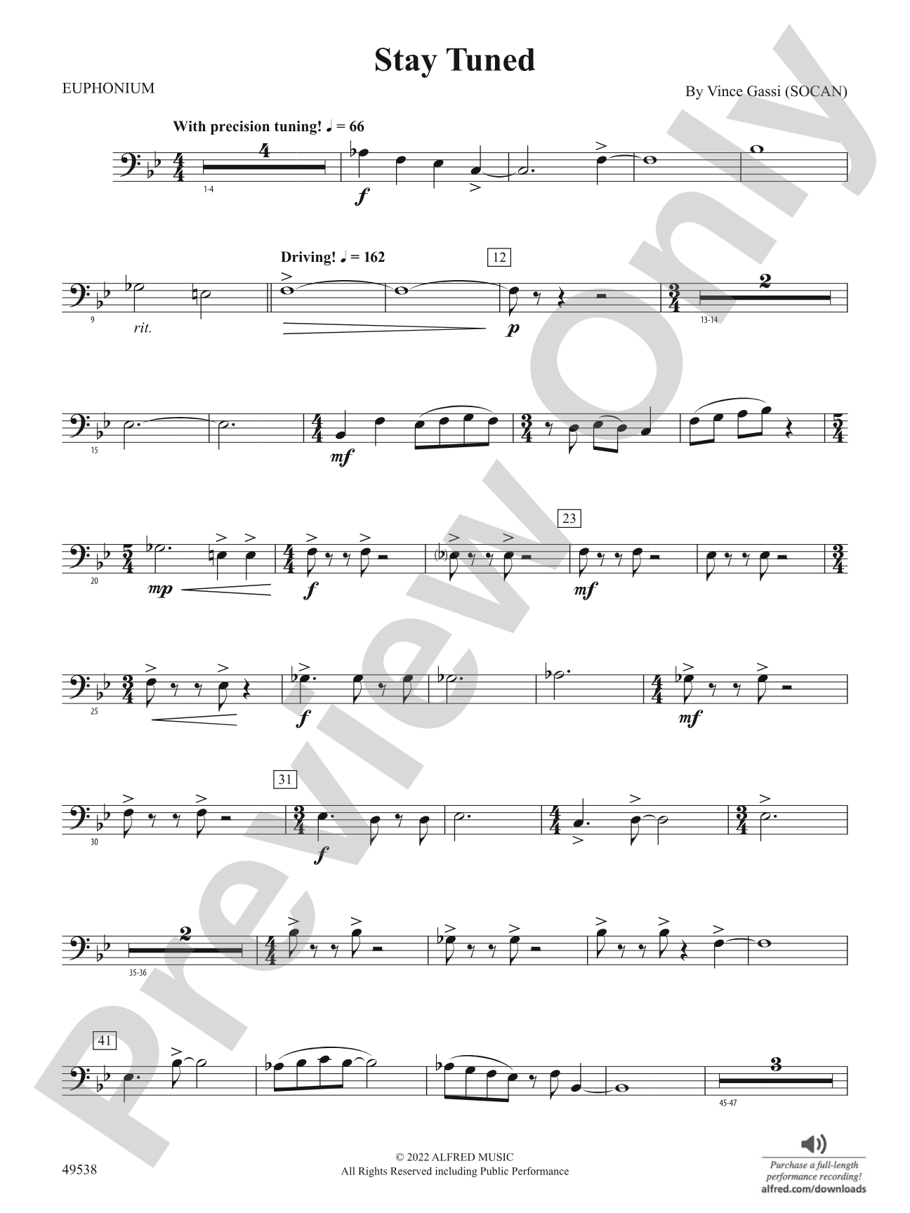 Stay Tuned: Baritone B.C.
