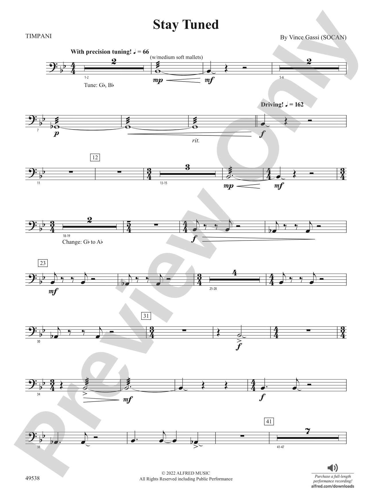 Stay Tuned: Timpani