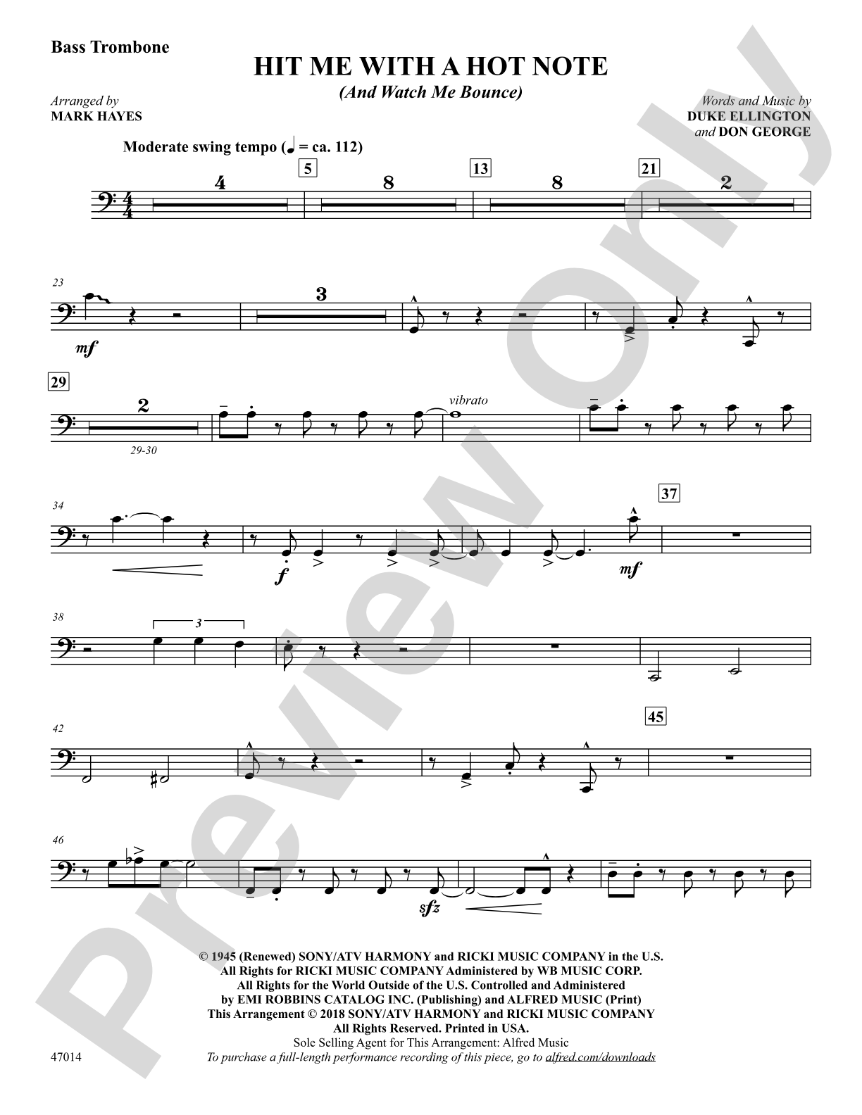 Hit Me with a Hot Note: Bass Trombone