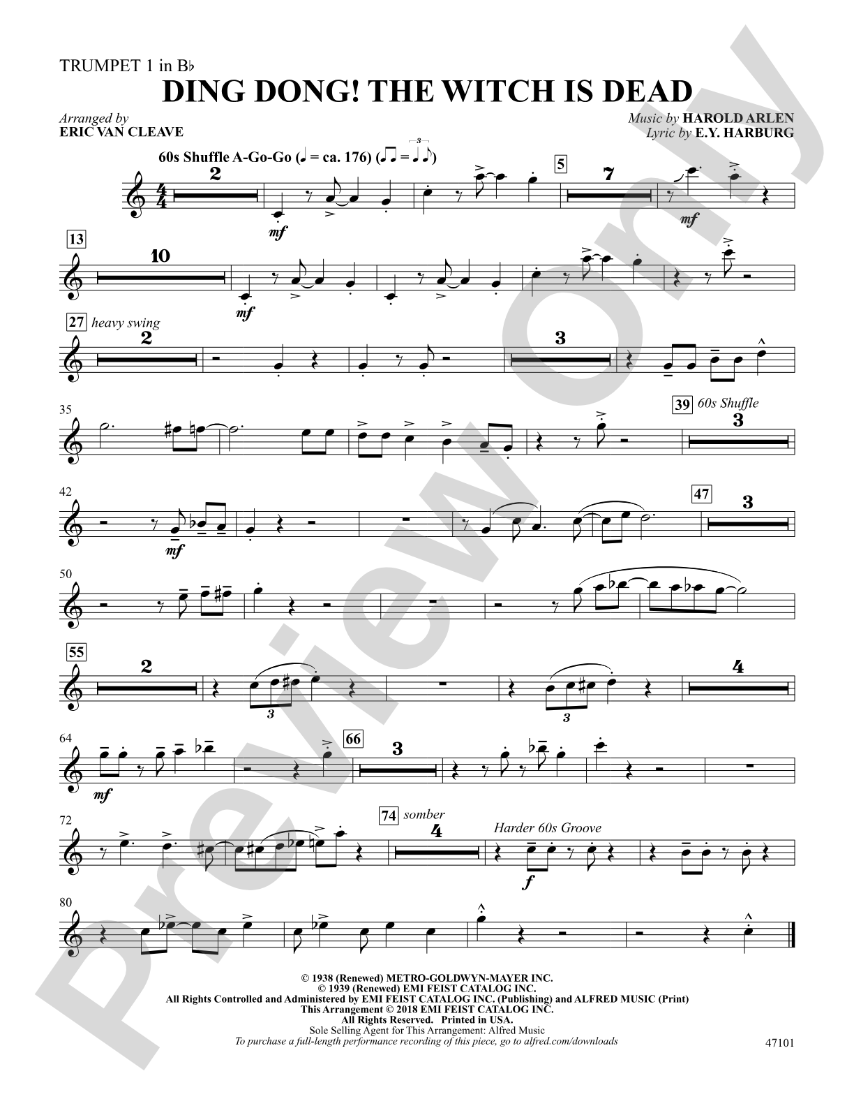 Ding-Dong! The Witch Is Dead: 1st B-flat Trumpet