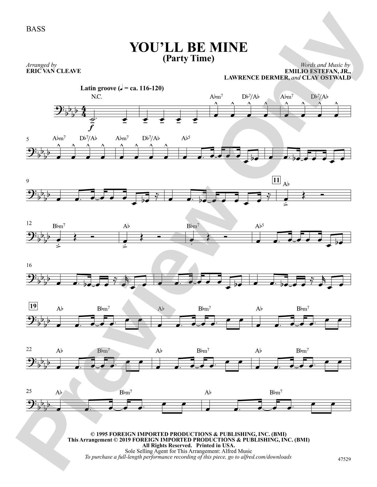 You'll Be Mine: String Bass