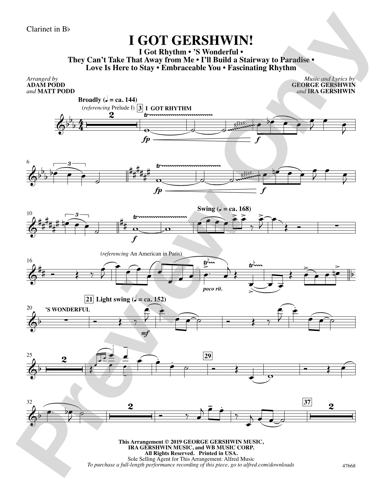 I Got Gershwin!: Choral SoundPax