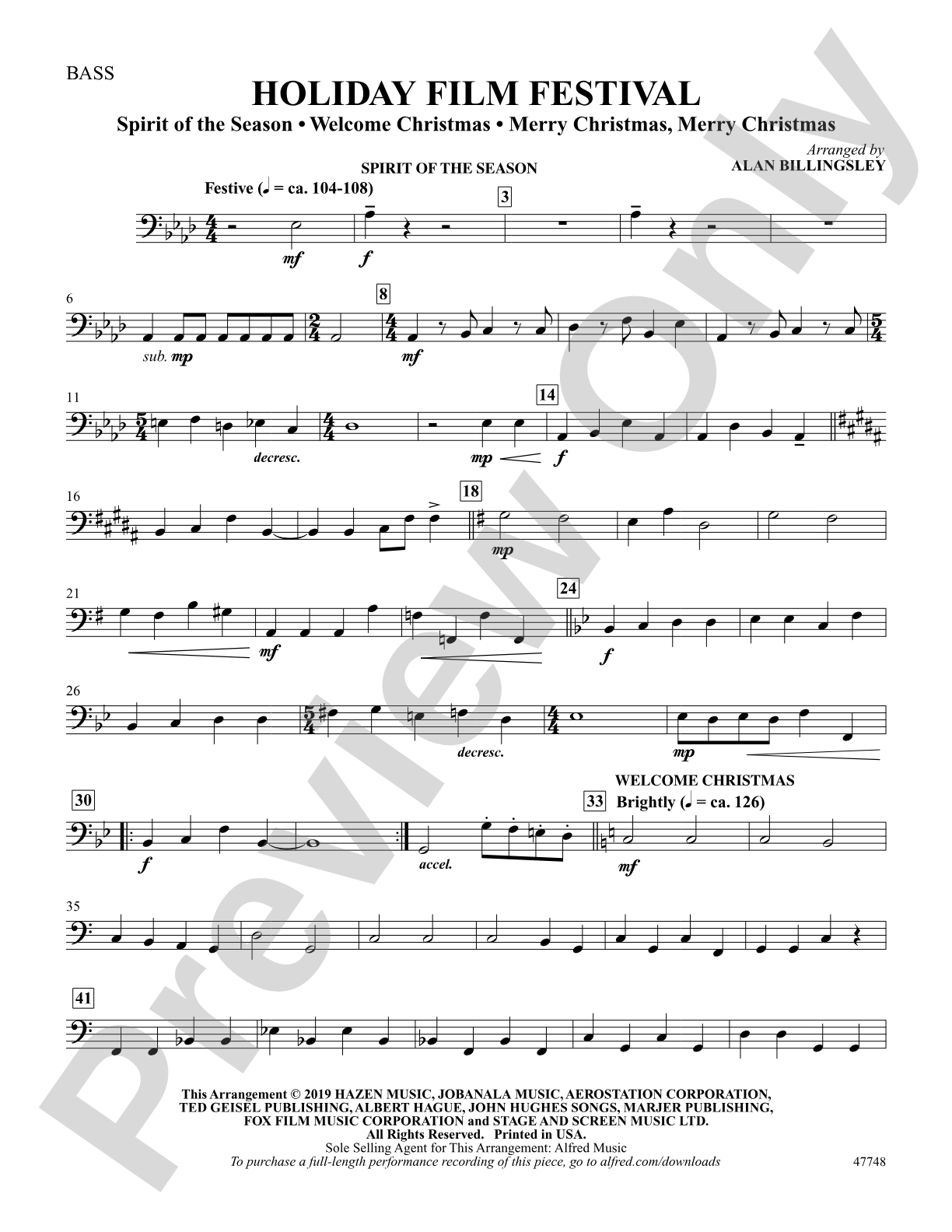 Holiday Film Festival: String Bass