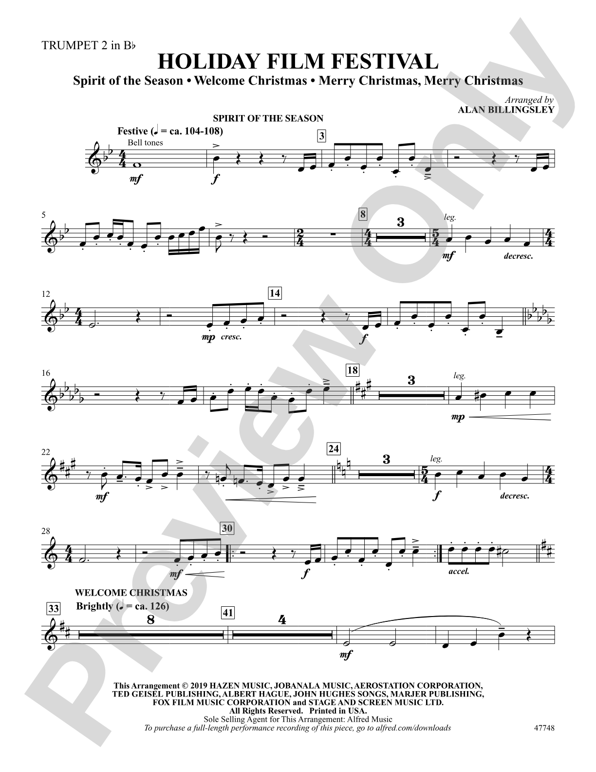 Holiday Film Festival: 2nd B-flat Trumpet