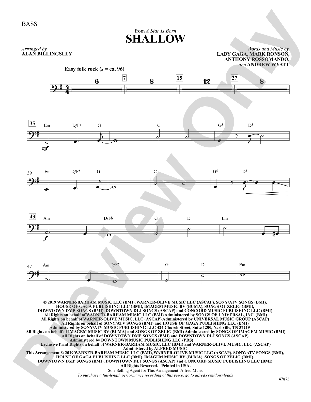 Shallow: String Bass