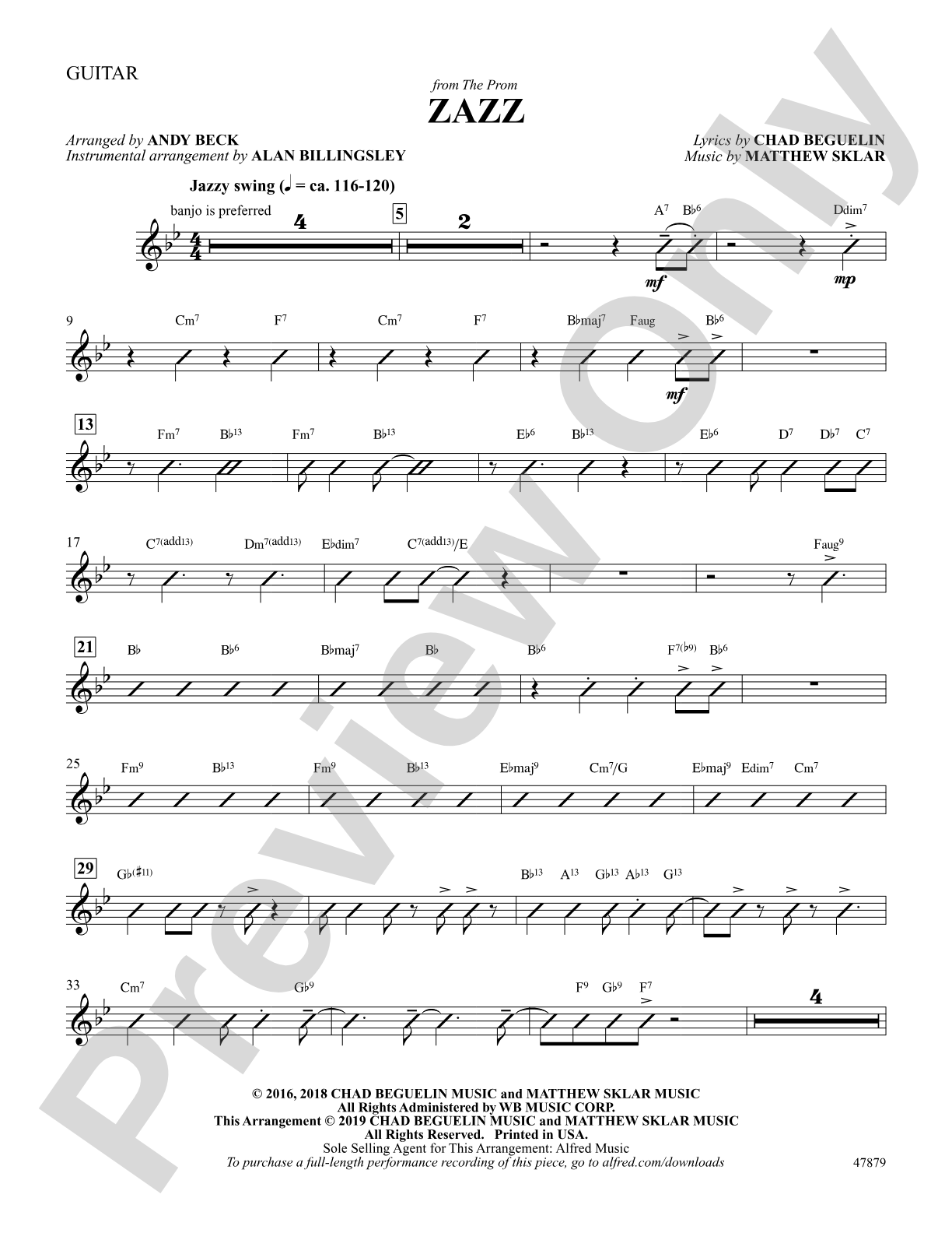 Zazz: Guitar