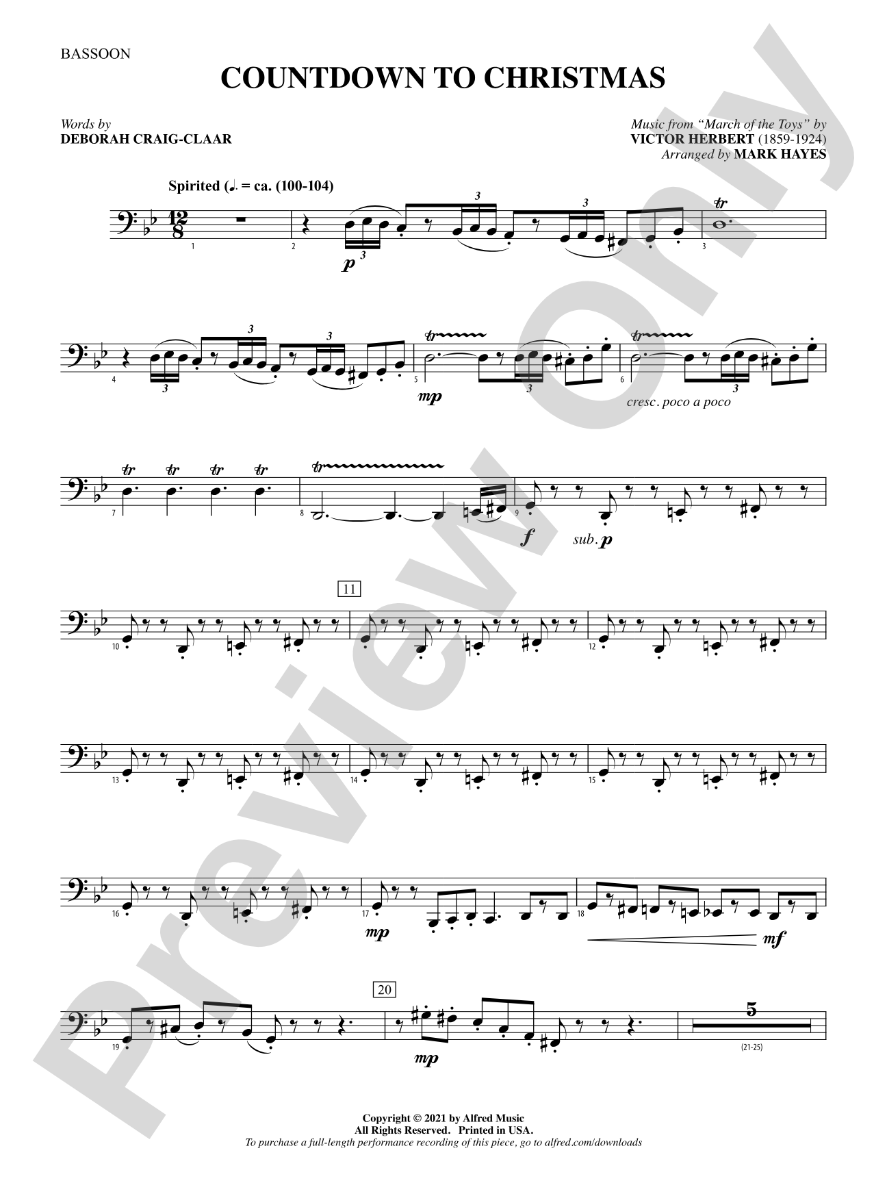 Countdown to Christmas: Bassoon