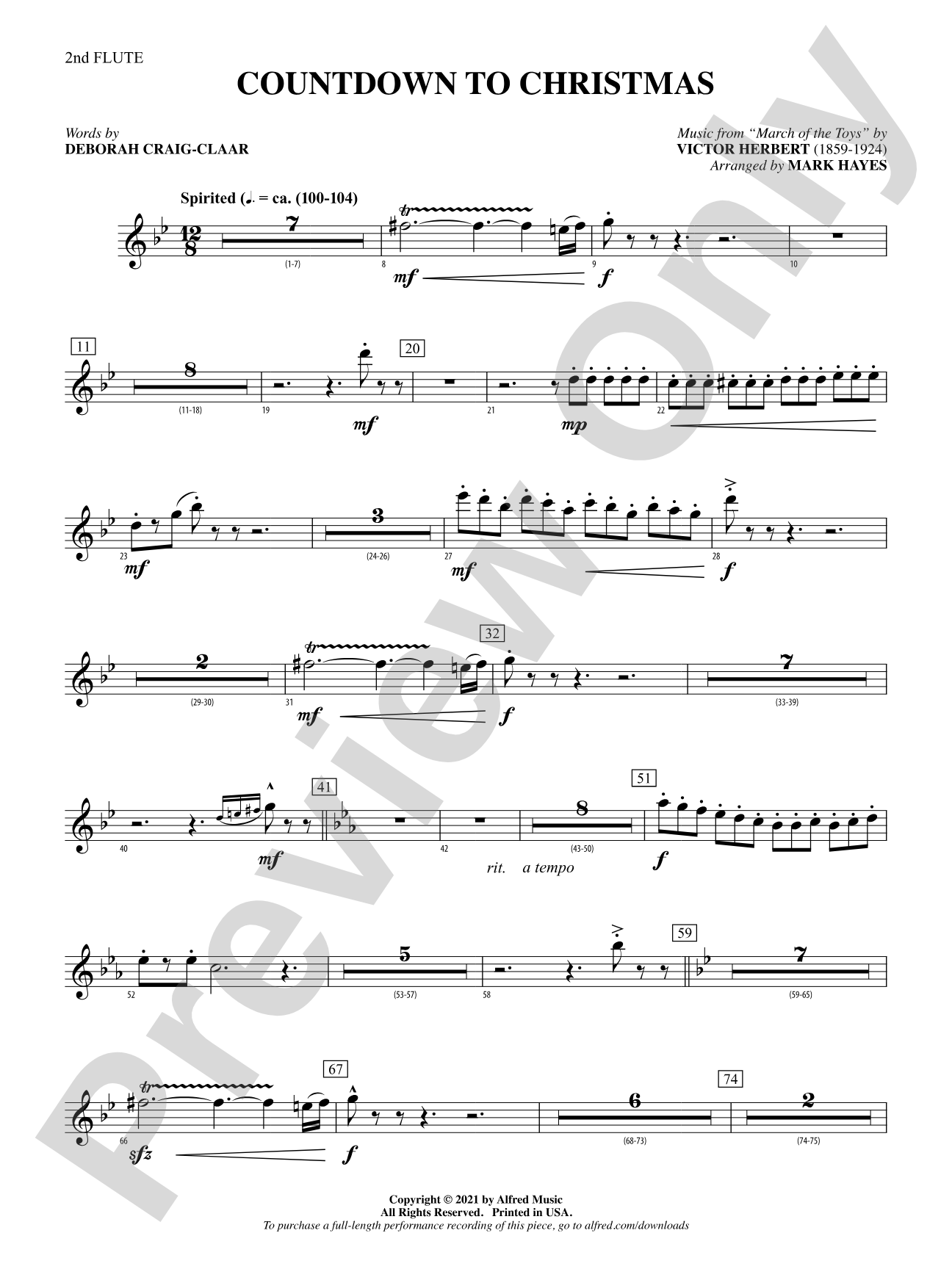 Countdown to Christmas: 2nd Flute