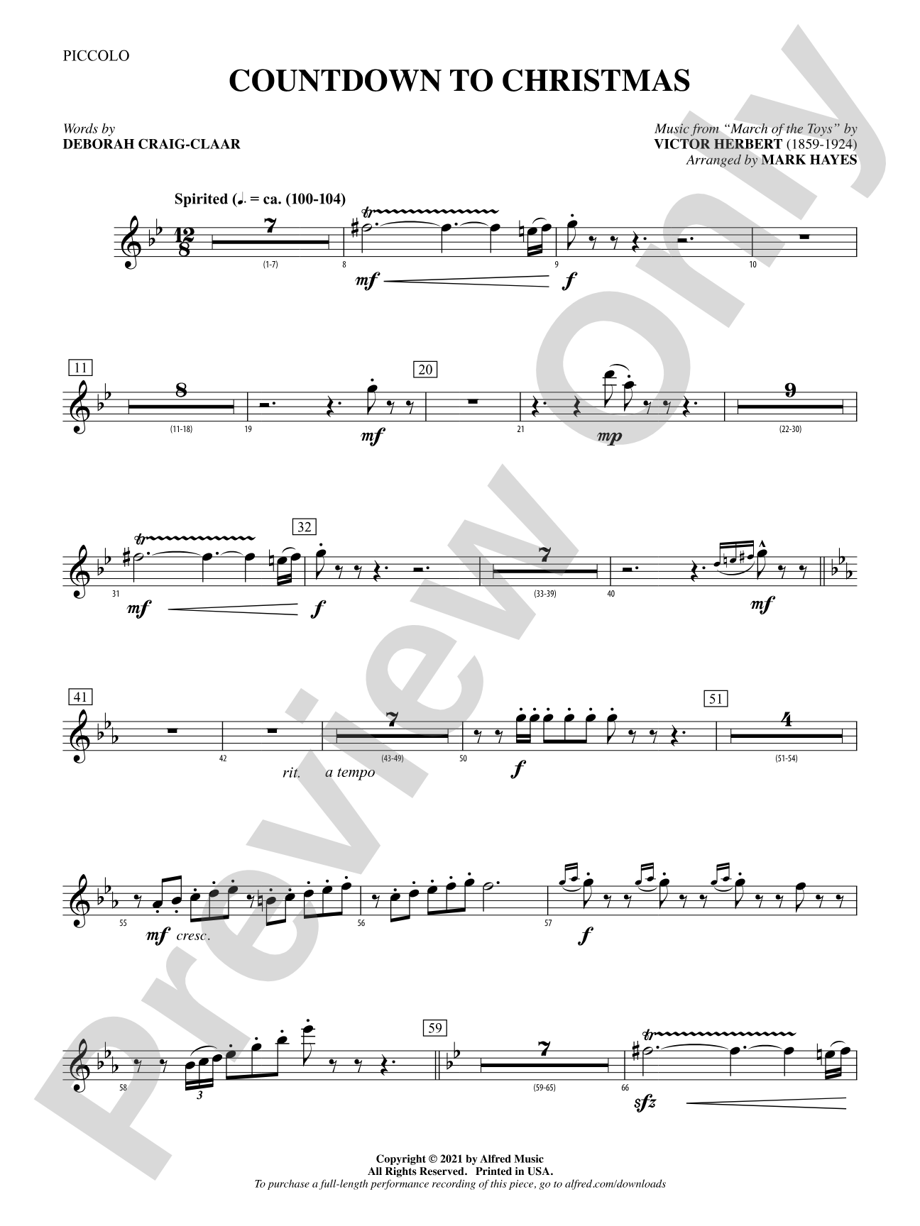 Countdown to Christmas: Piccolo