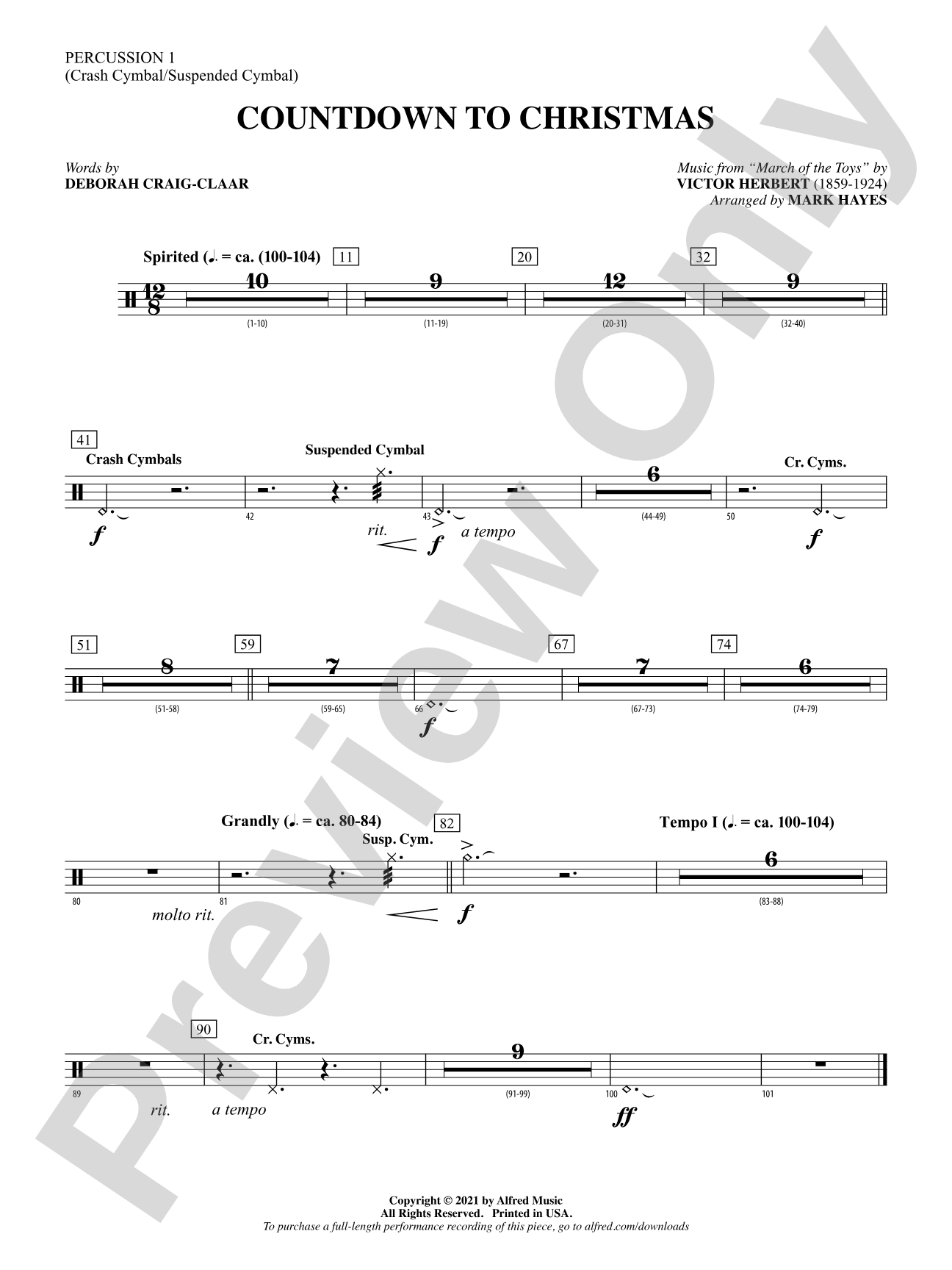 Countdown to Christmas: 1st Percussion