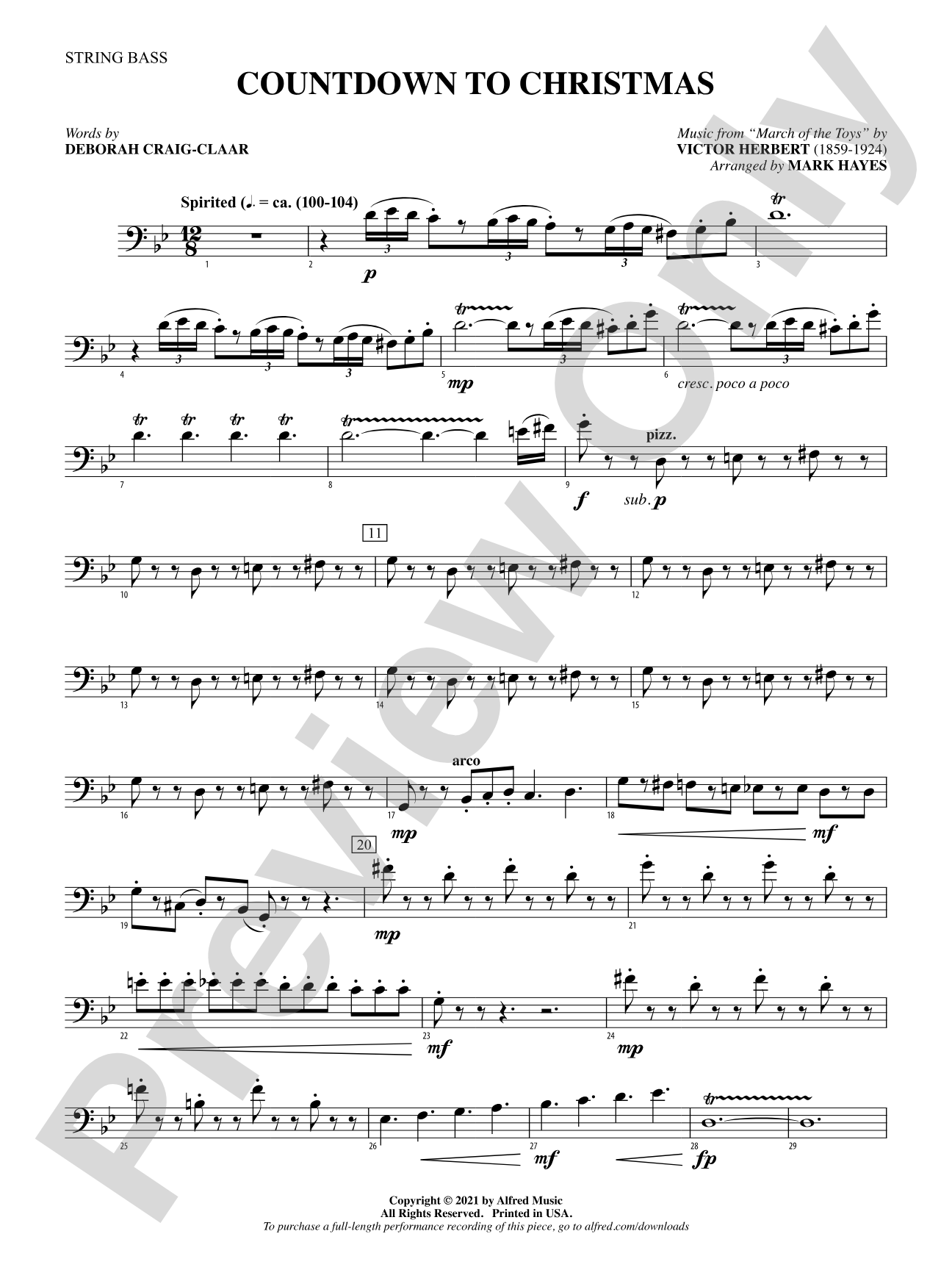 Countdown to Christmas: String Bass