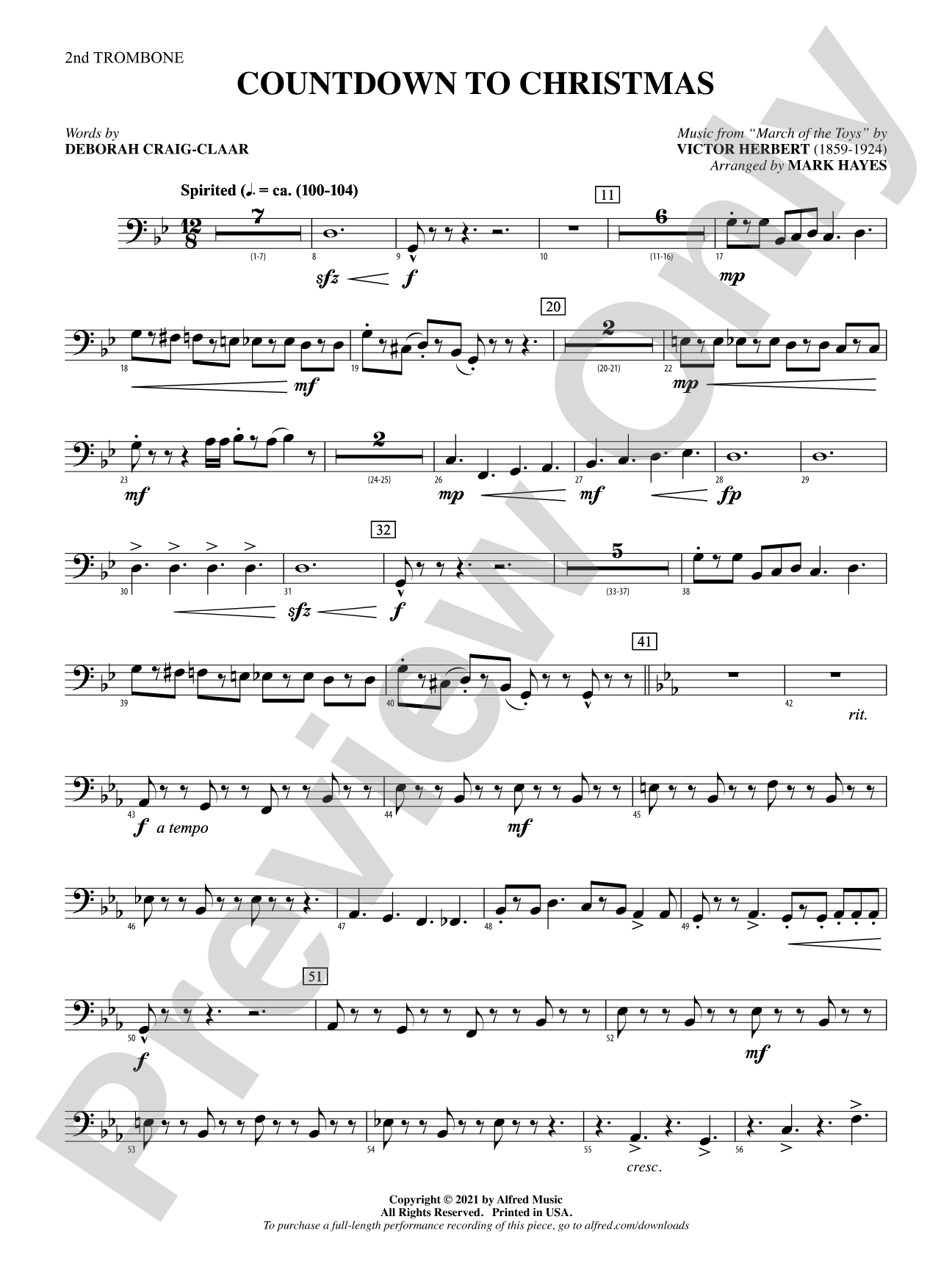 Countdown to Christmas: 2nd Trombone