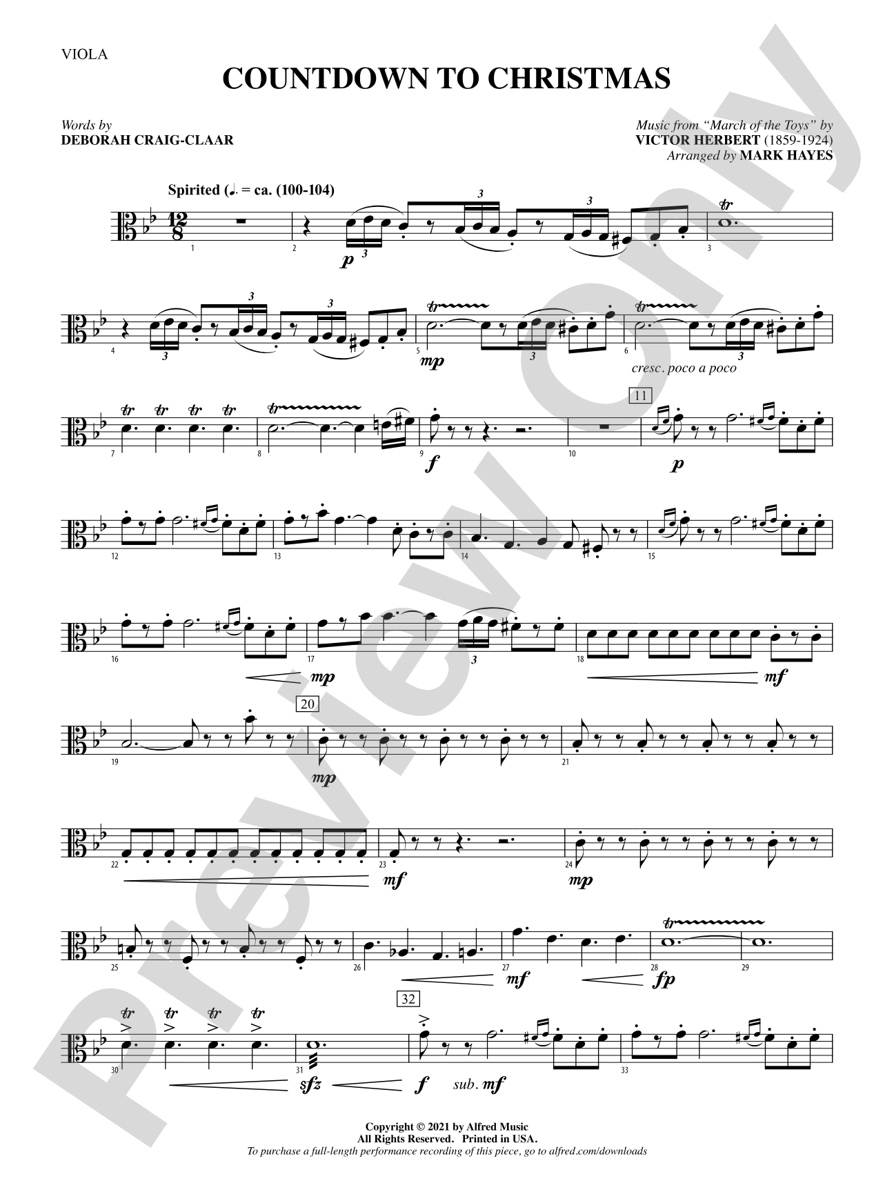 Countdown to Christmas: Viola