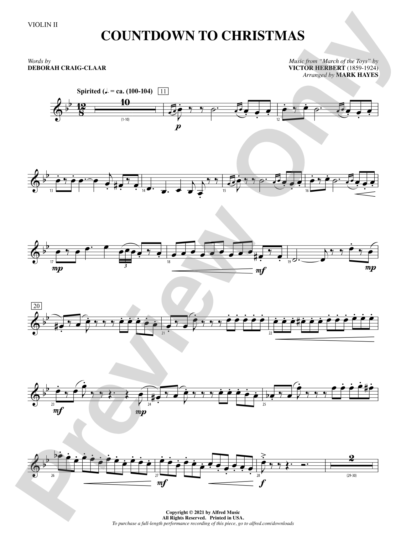 Countdown to Christmas: 2nd Violin