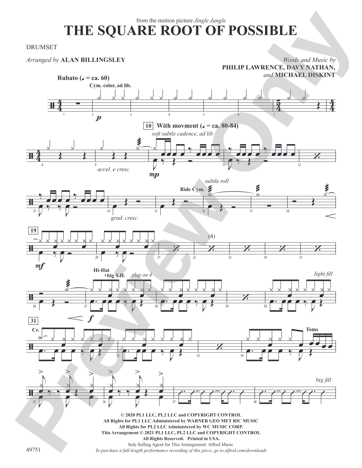 The Square Root of Possible: Drums
